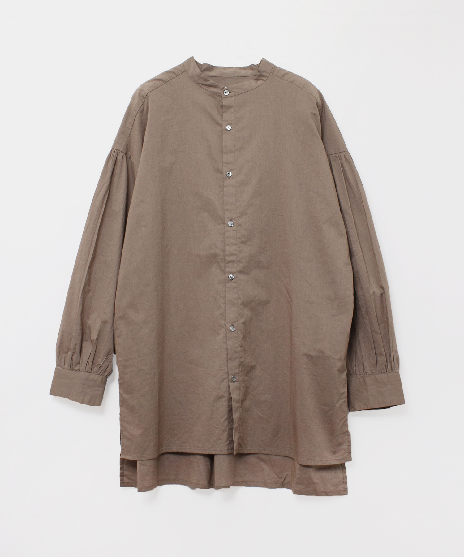 B2678 コットンギャザースリーブシャツ