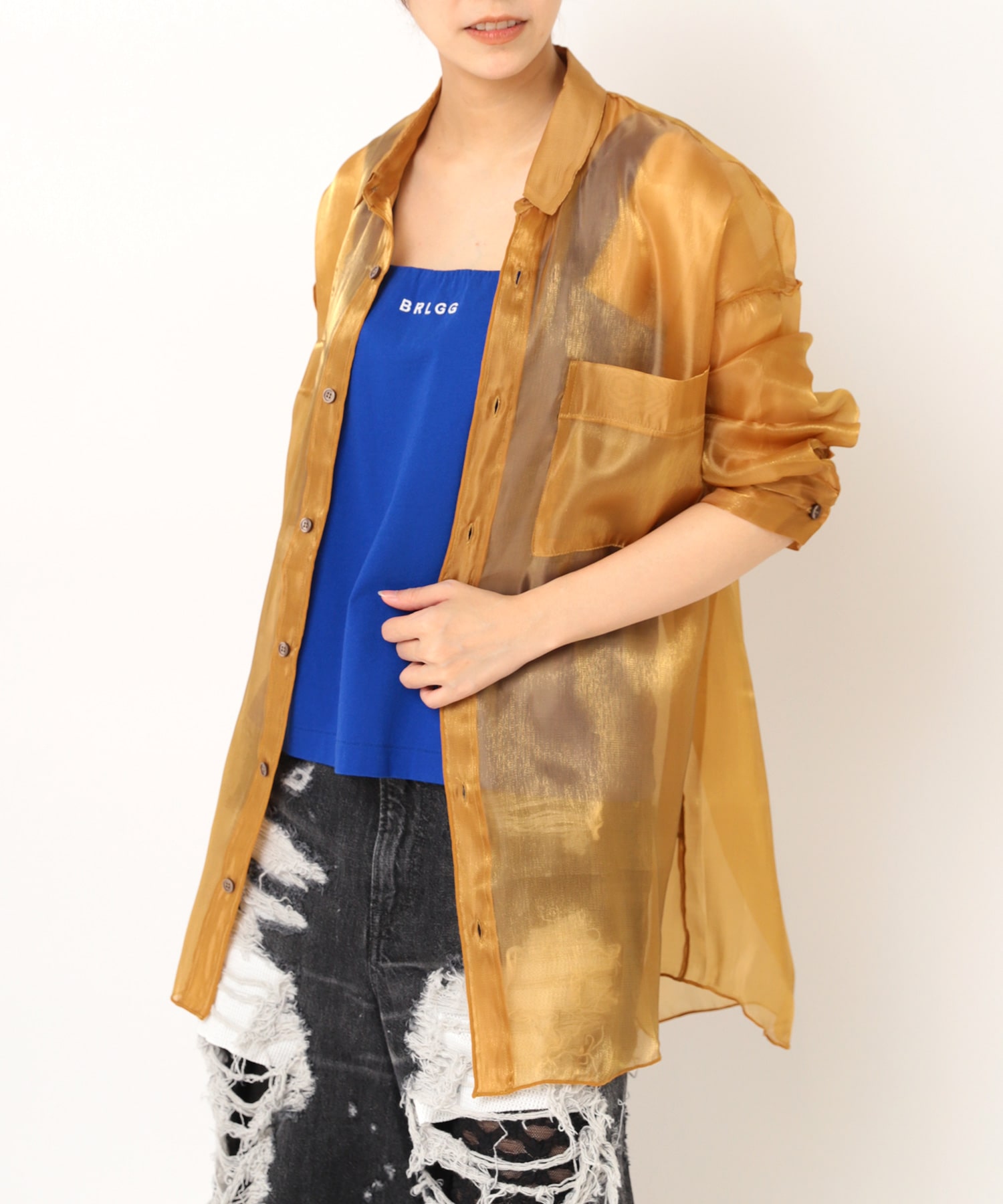 B2763 シアーシャツ