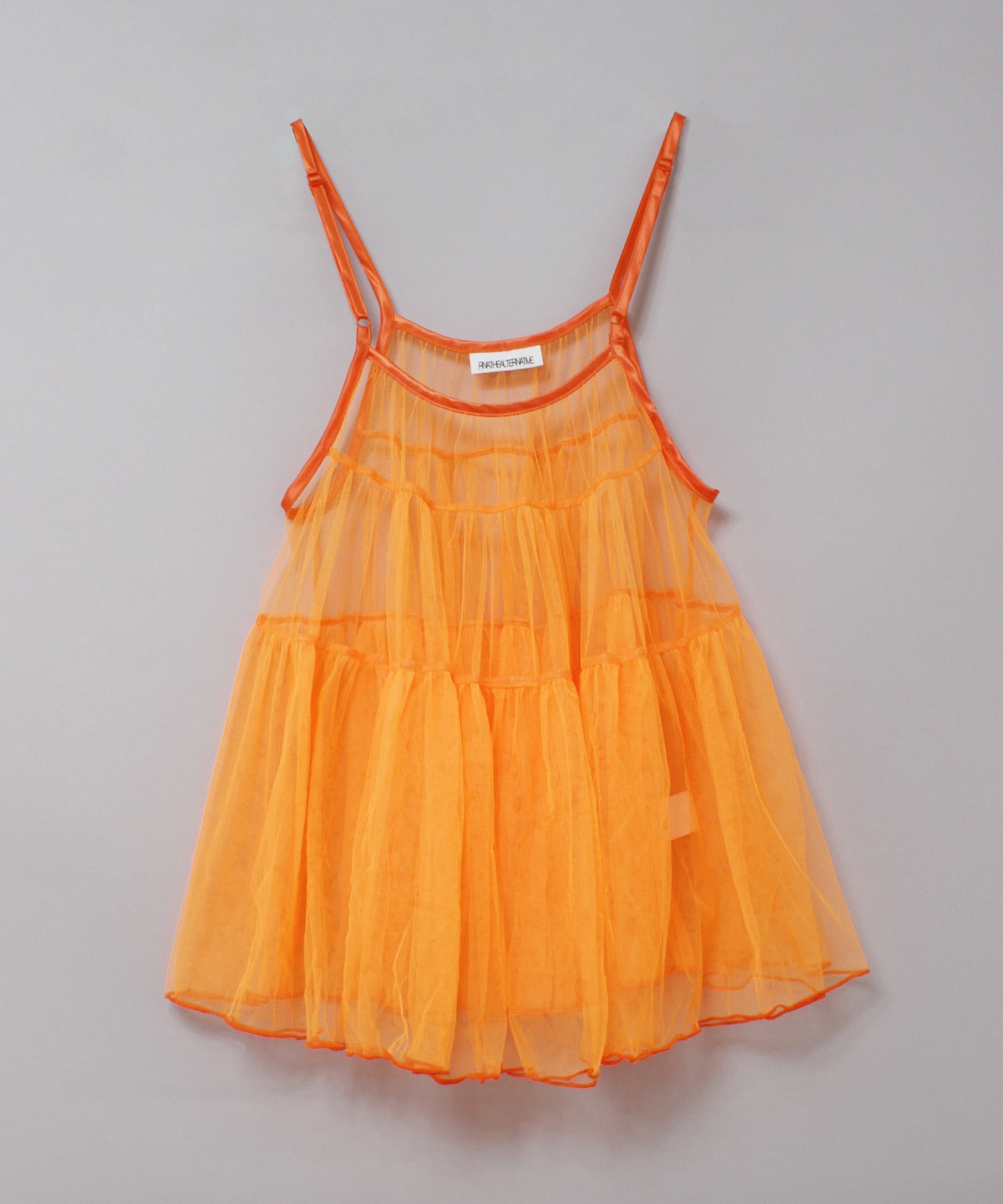 B2806 チュールメッシュキャミ