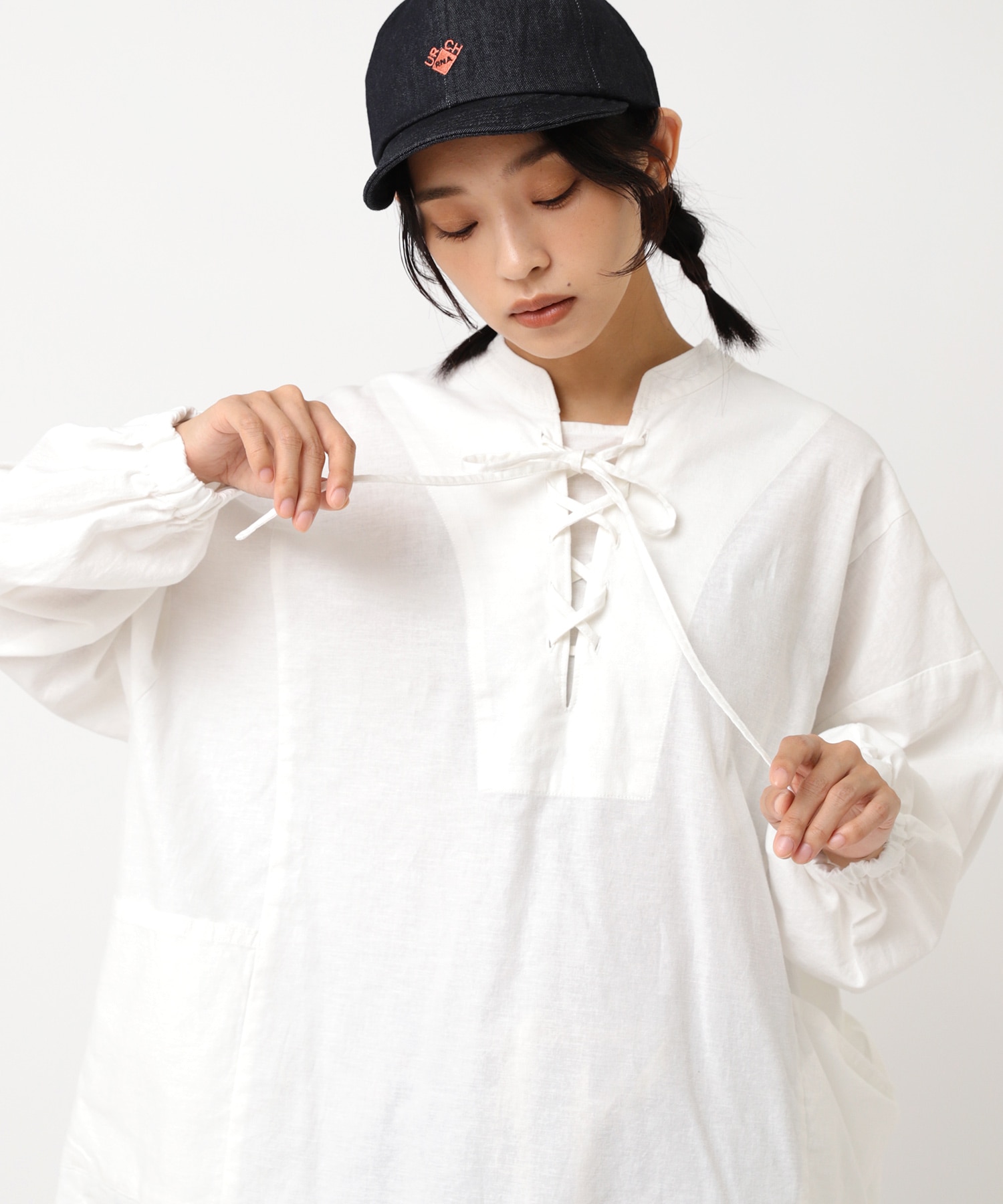 B2865 ARMYチュニックシャツ