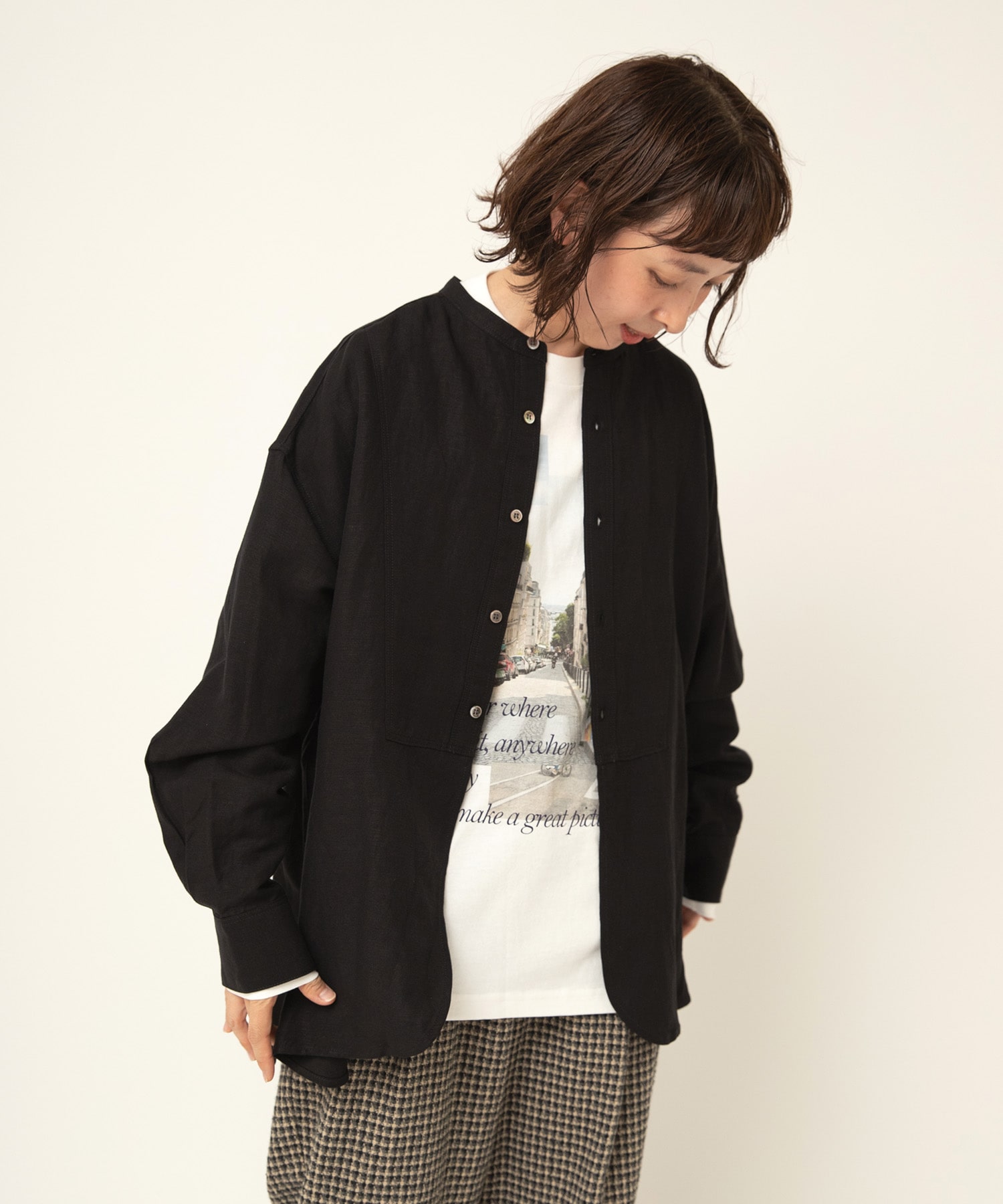 B2871 ボザムシャツ