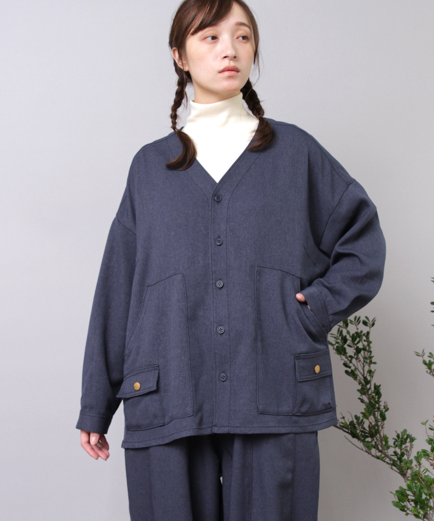 RNA-N よれよれウール セットアップ RNA-N よれよれウール セットアップ