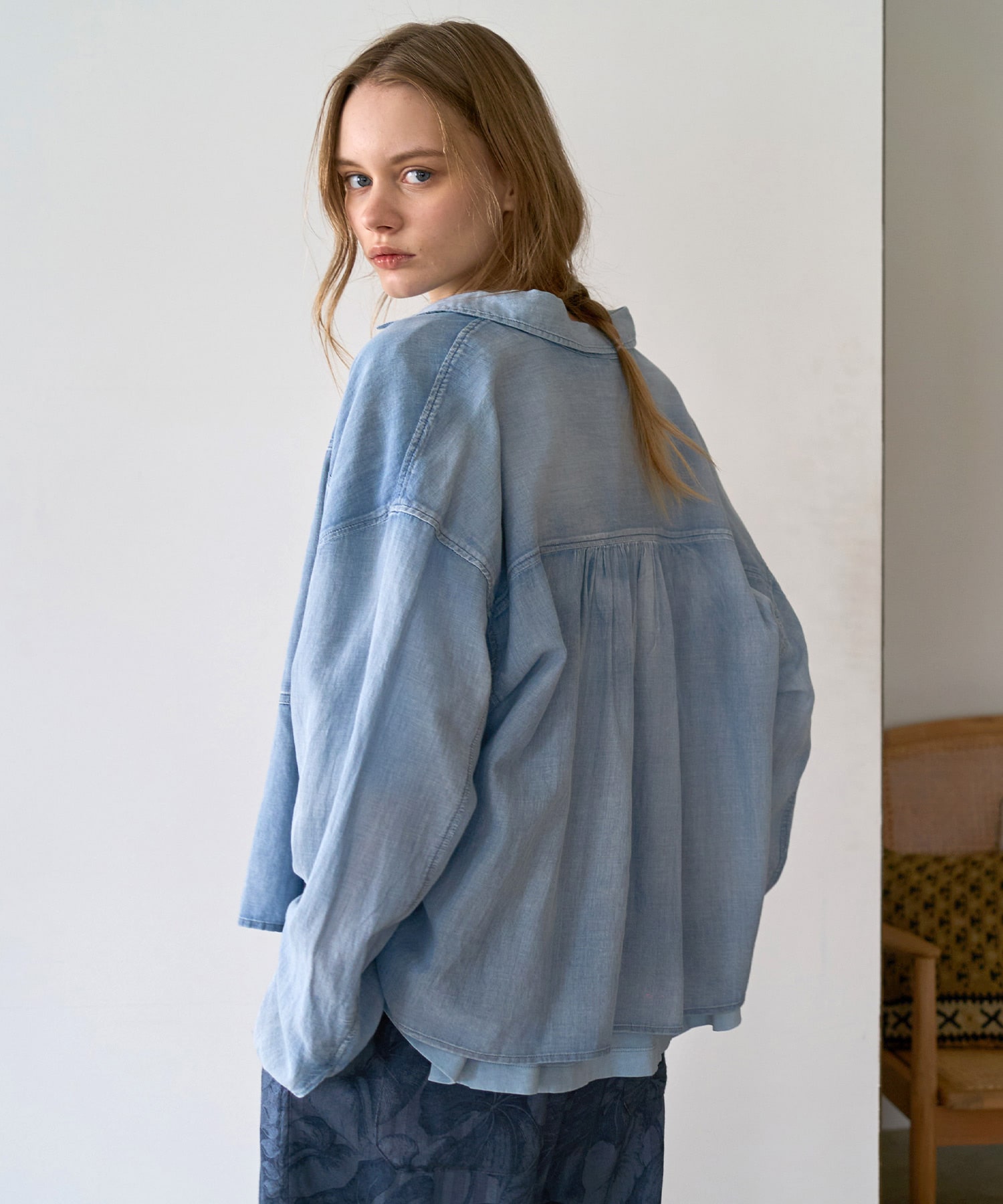 B2947 2.2ozデニムワークシャツ