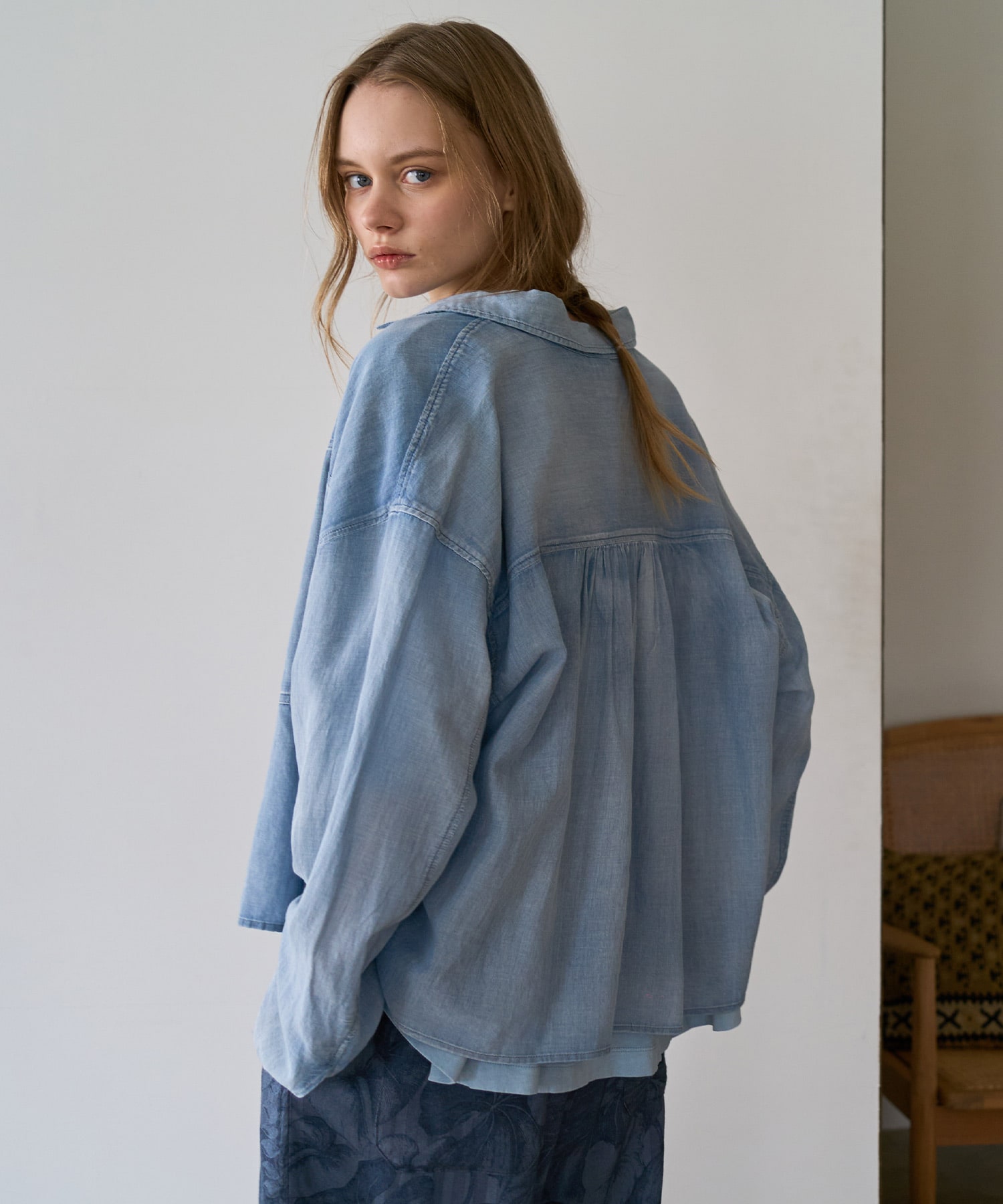 B2947 2.2ozデニムワークシャツ