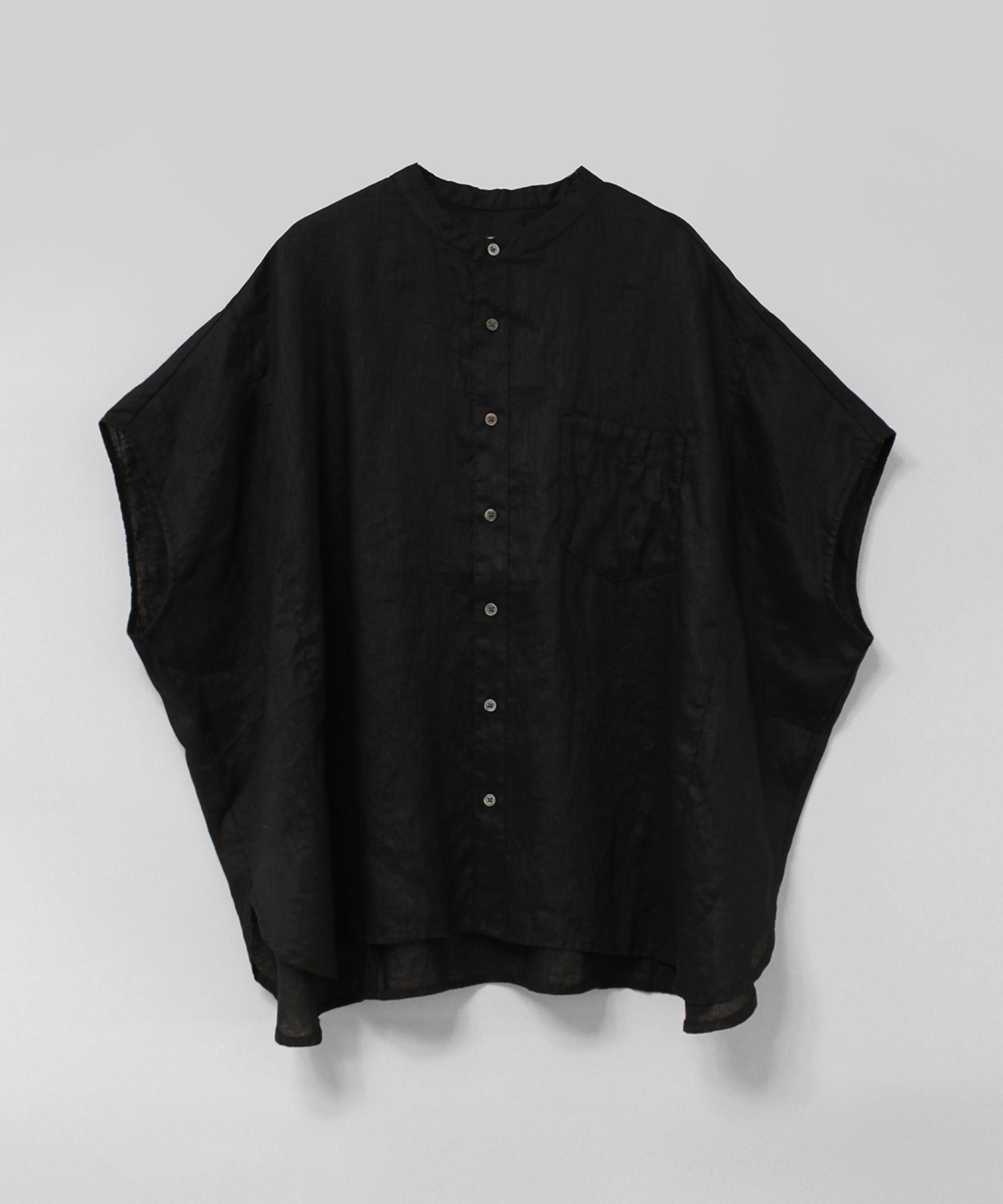 【5月下旬納期】B2954 リネンスクエアシャツ