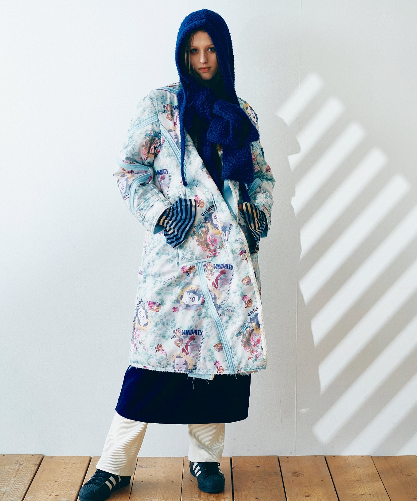 C0770 MASH UP中綿コート