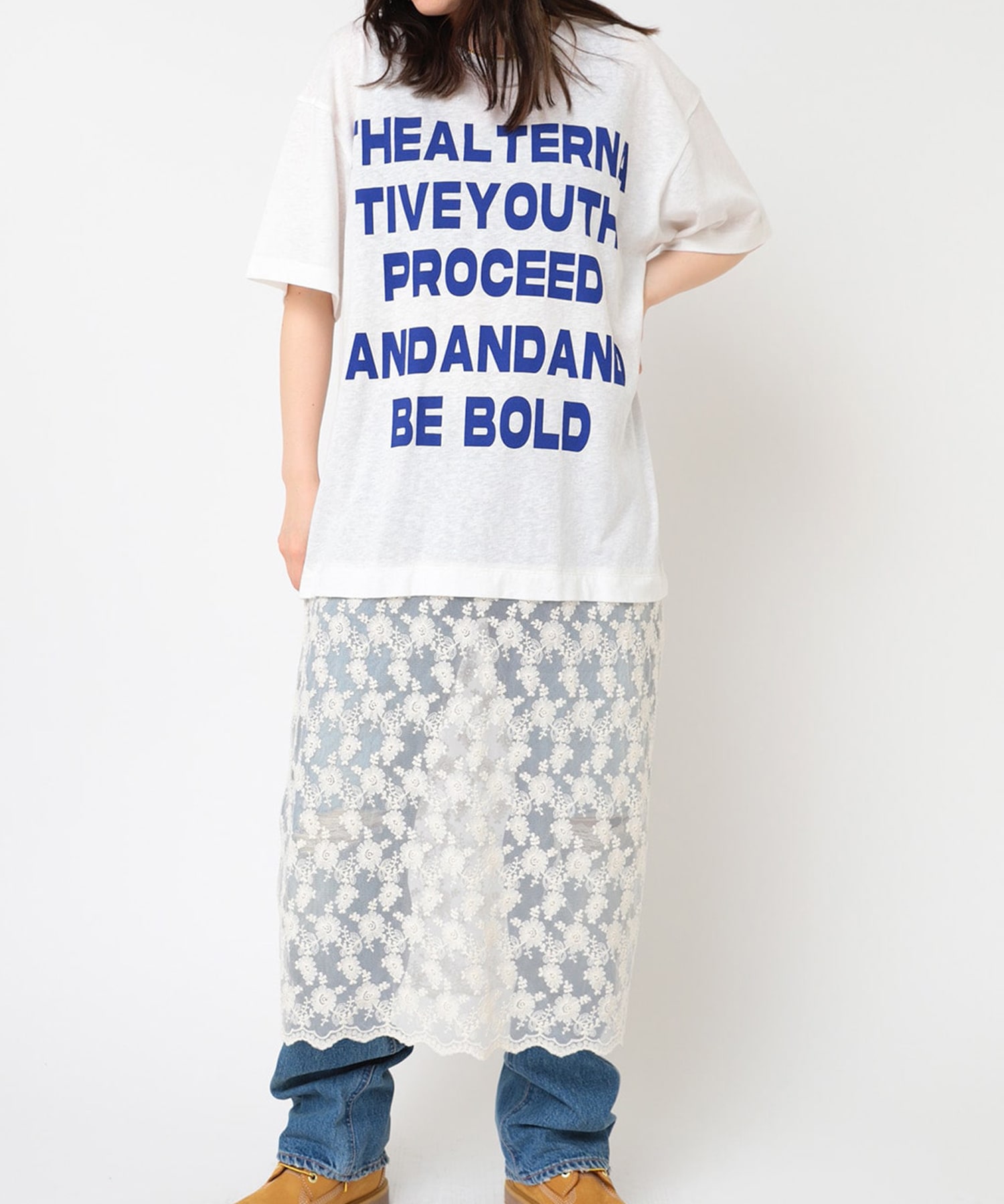 D1671 チュールレースコンビワンピース