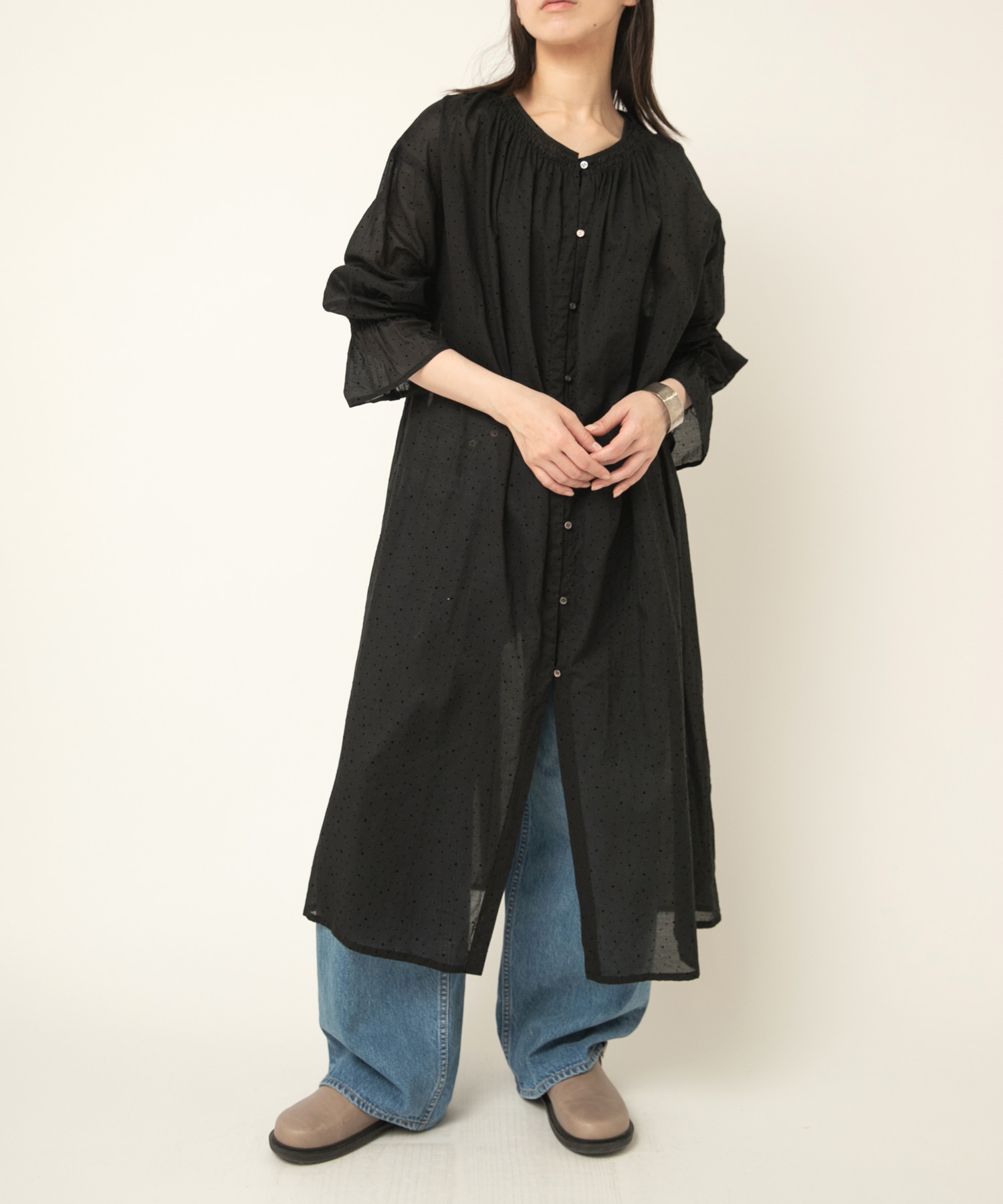 D1680 フロッキーランダムドットワンピース