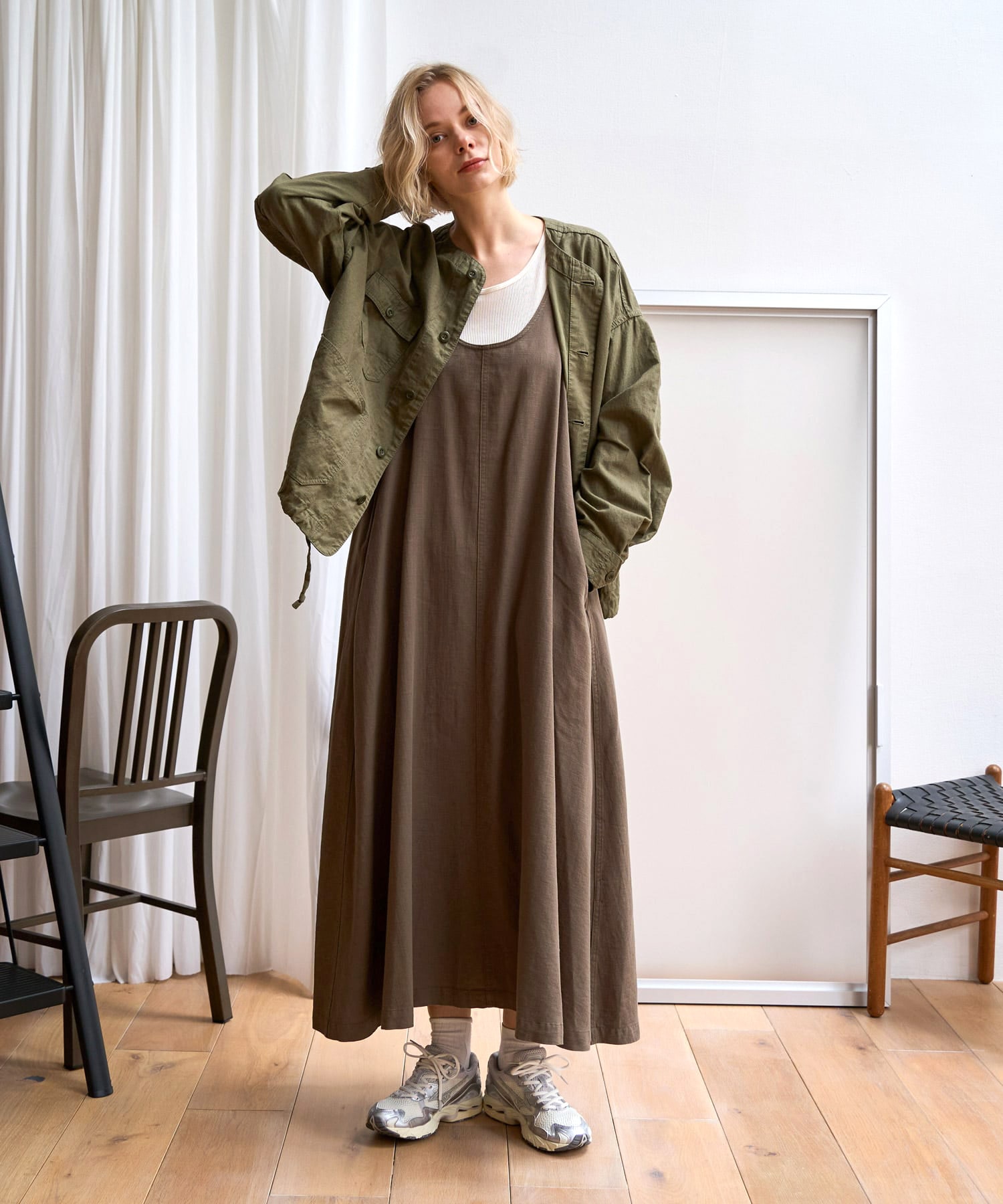 D1684 バックギャザージャンスカ