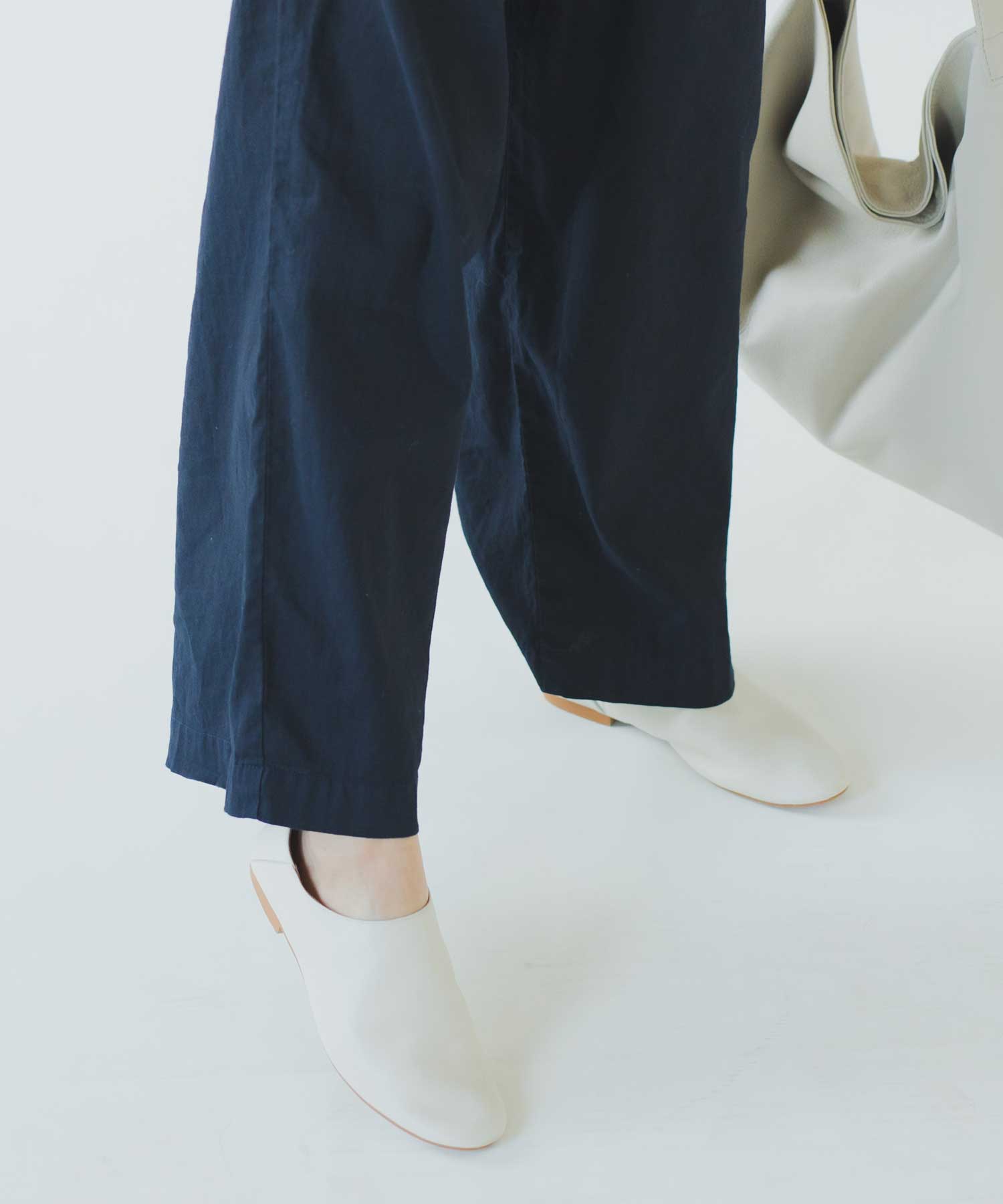 E4653 バブーシュ2WAYフラットシューズ