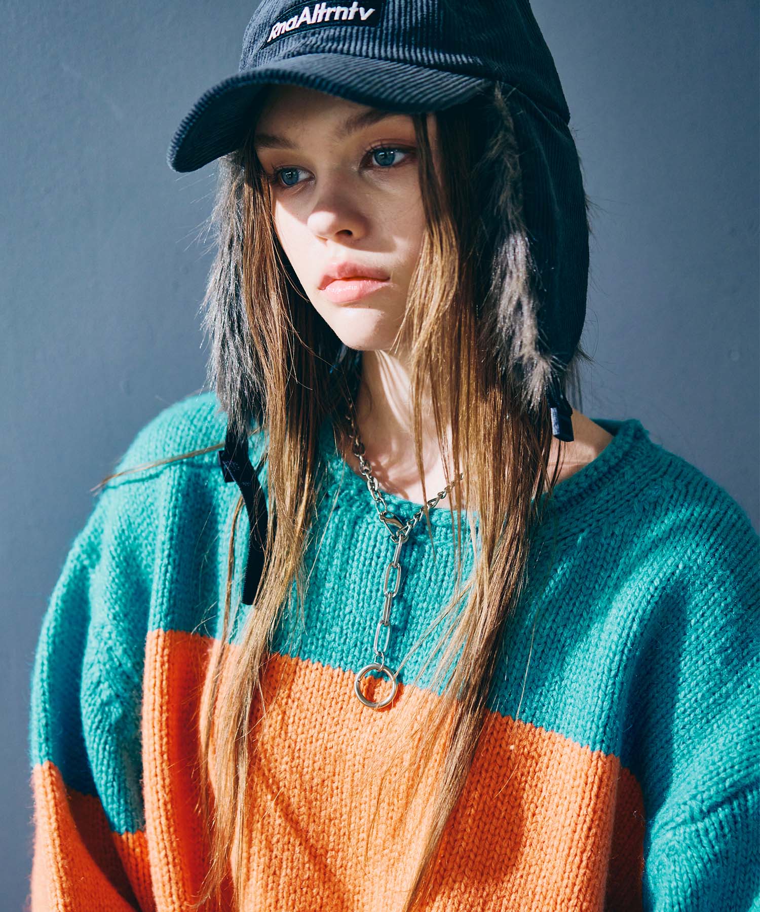 E4758 MIXチェーンネックレス(F シルバー): アクセサリー - RNA