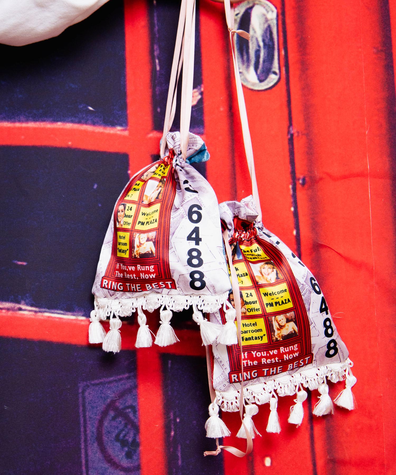 【PINK MOTEL】E4860 PM電話BOXポーチ