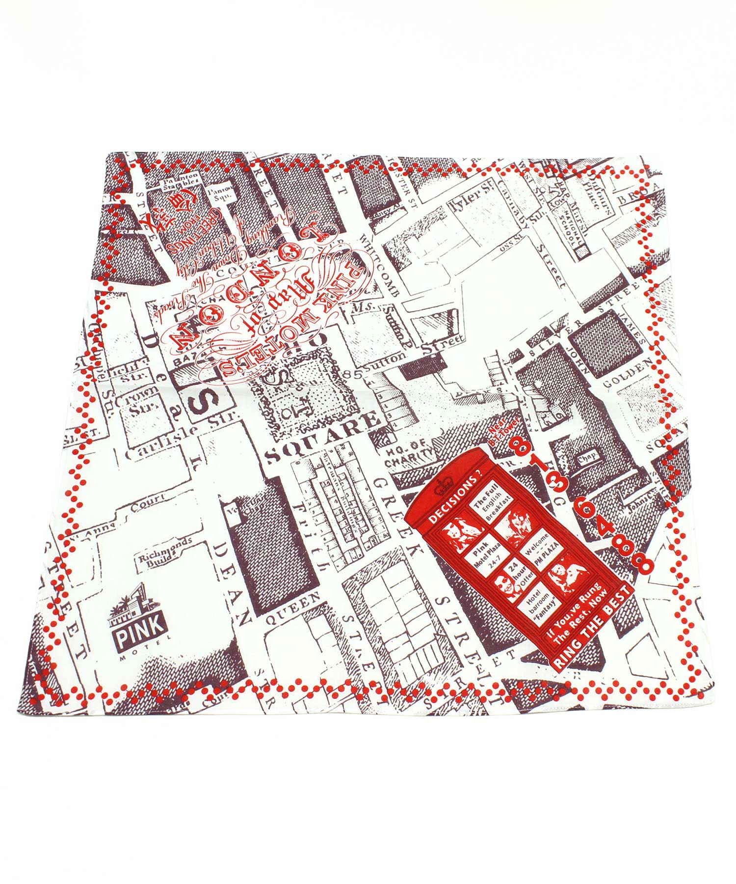 【PINK MOTEL】E4869 PMバンダナ