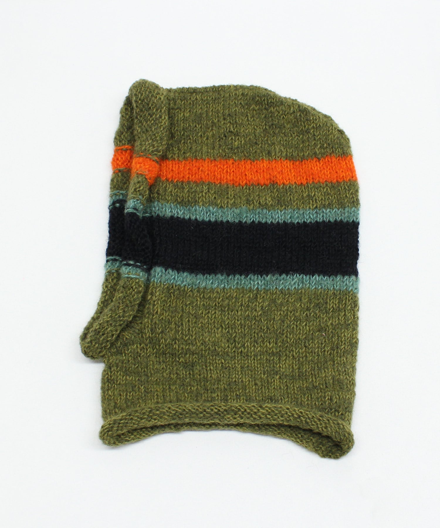 E5125 HAND KNIT LINE BALACLAVA