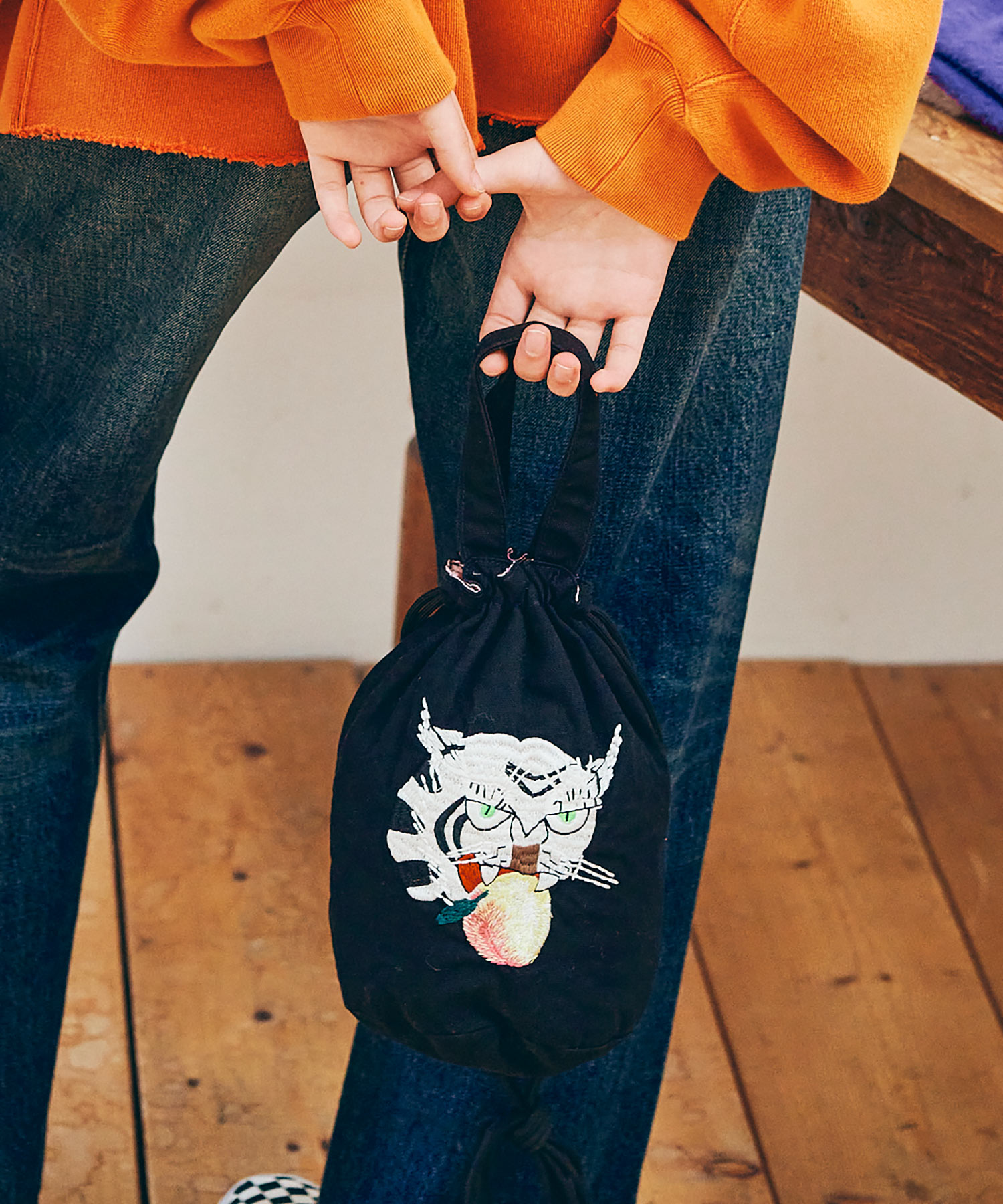 【PINK MOTEL】E5140 PM 桃虎ミニショルダー