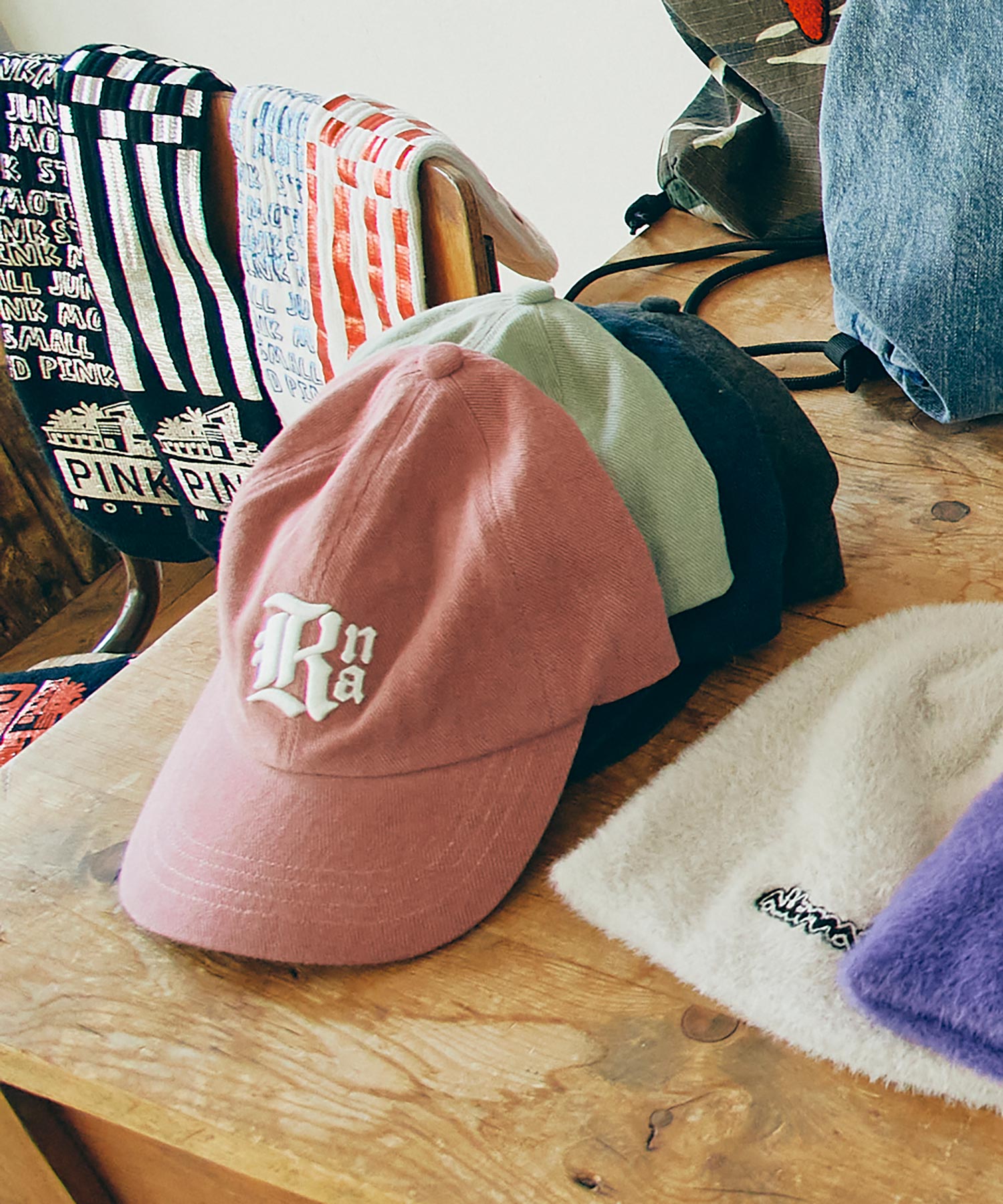 【3月中旬納期】E5147 ウォッシュアウトCAP