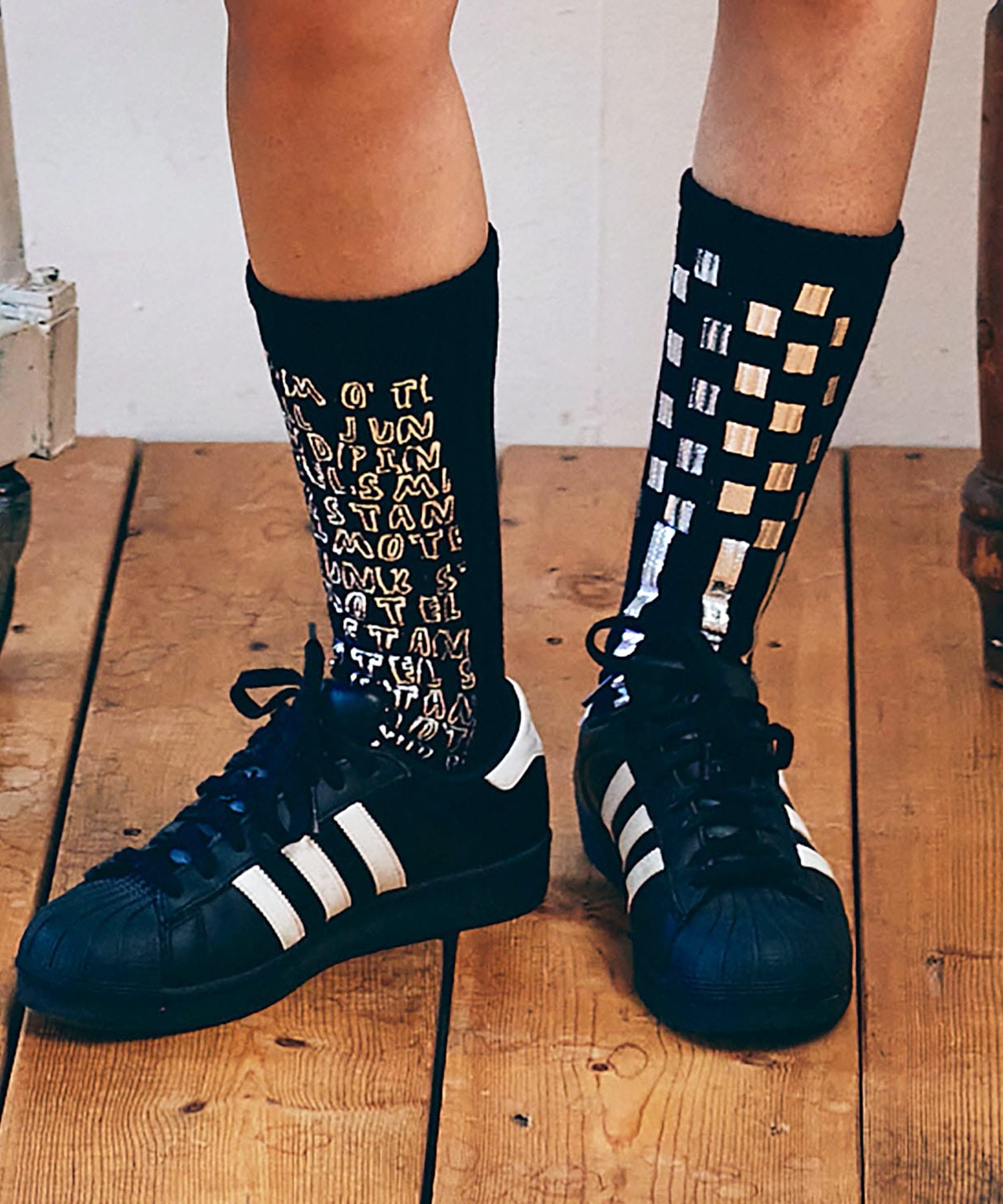 【PINK MOTEL】E5218 PM スモールジャンクスタンドソックス