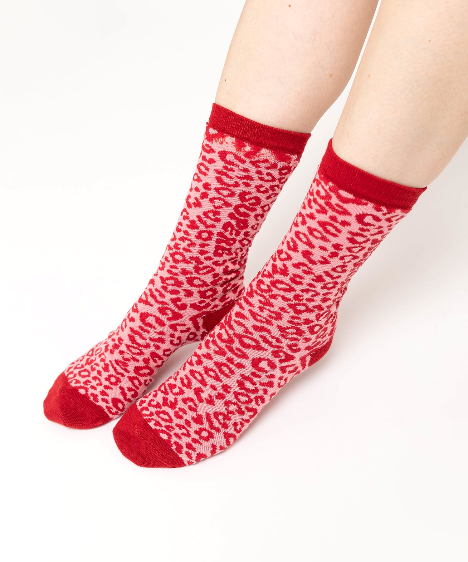 E5220 レオパードロゴソックス