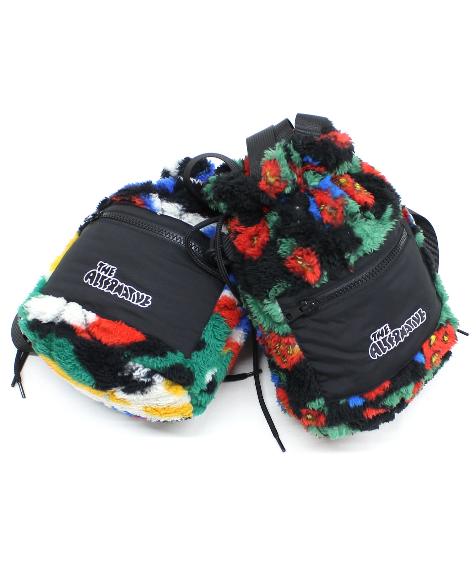 E5231 キルティングジャガードフリースボアBAG