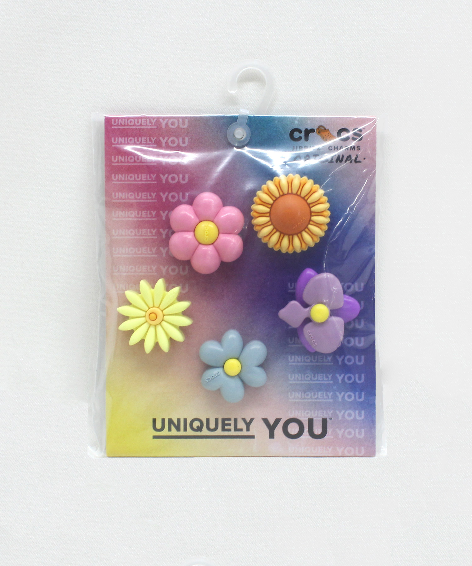 【crocs/クロックス】E5245 PUFFY FLOWERS 5PACK