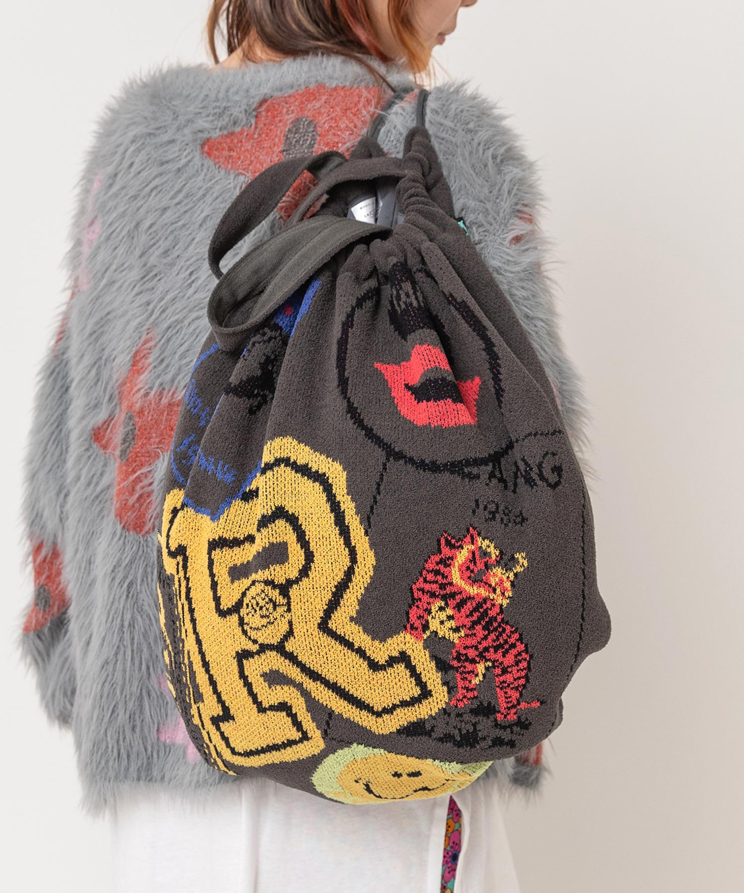 【11月中旬納期】E5348 マルチエンブレムジャカードBAG