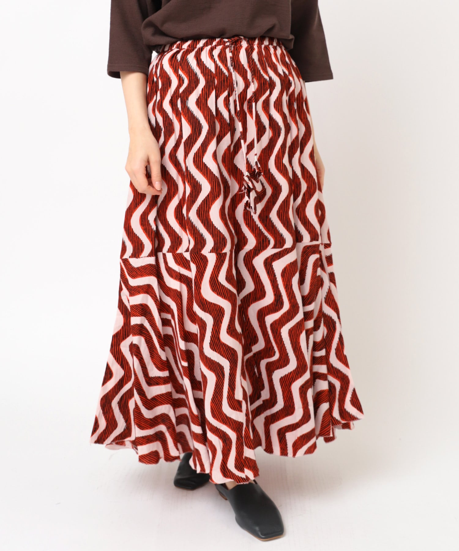 G0992 アフリカンプリントスカート