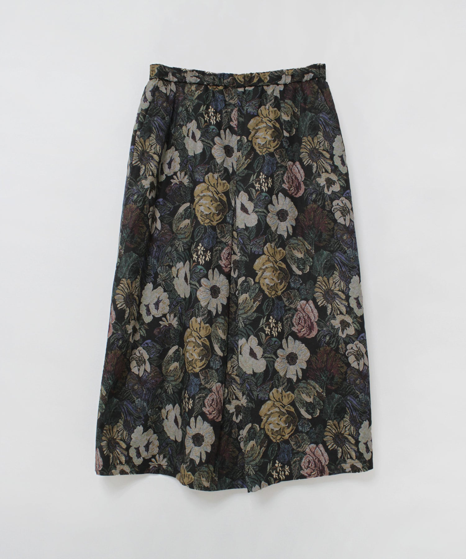 G1097 フラワープリントビエラスカート