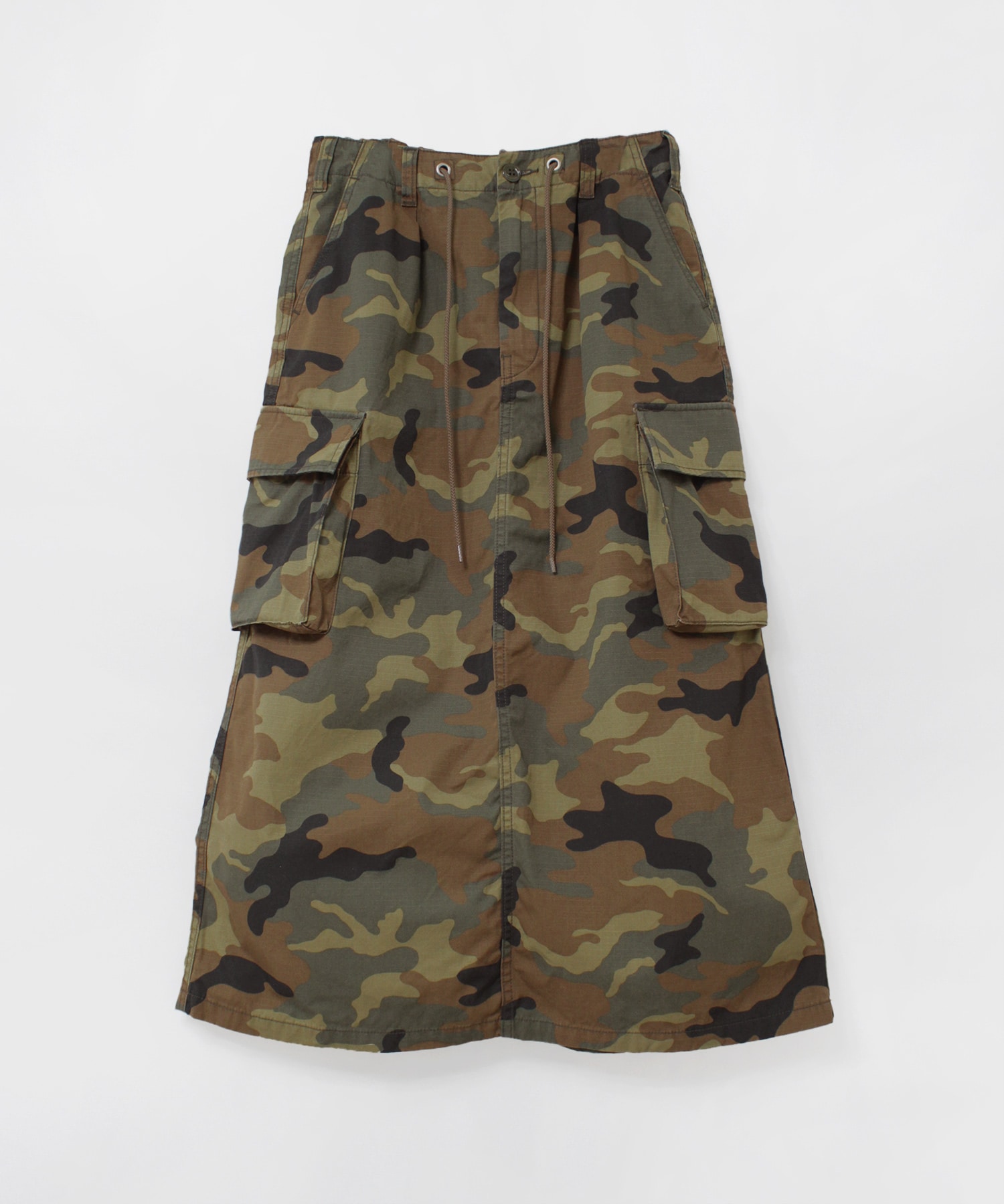 G1101 カモフラージュカーゴロングスカート