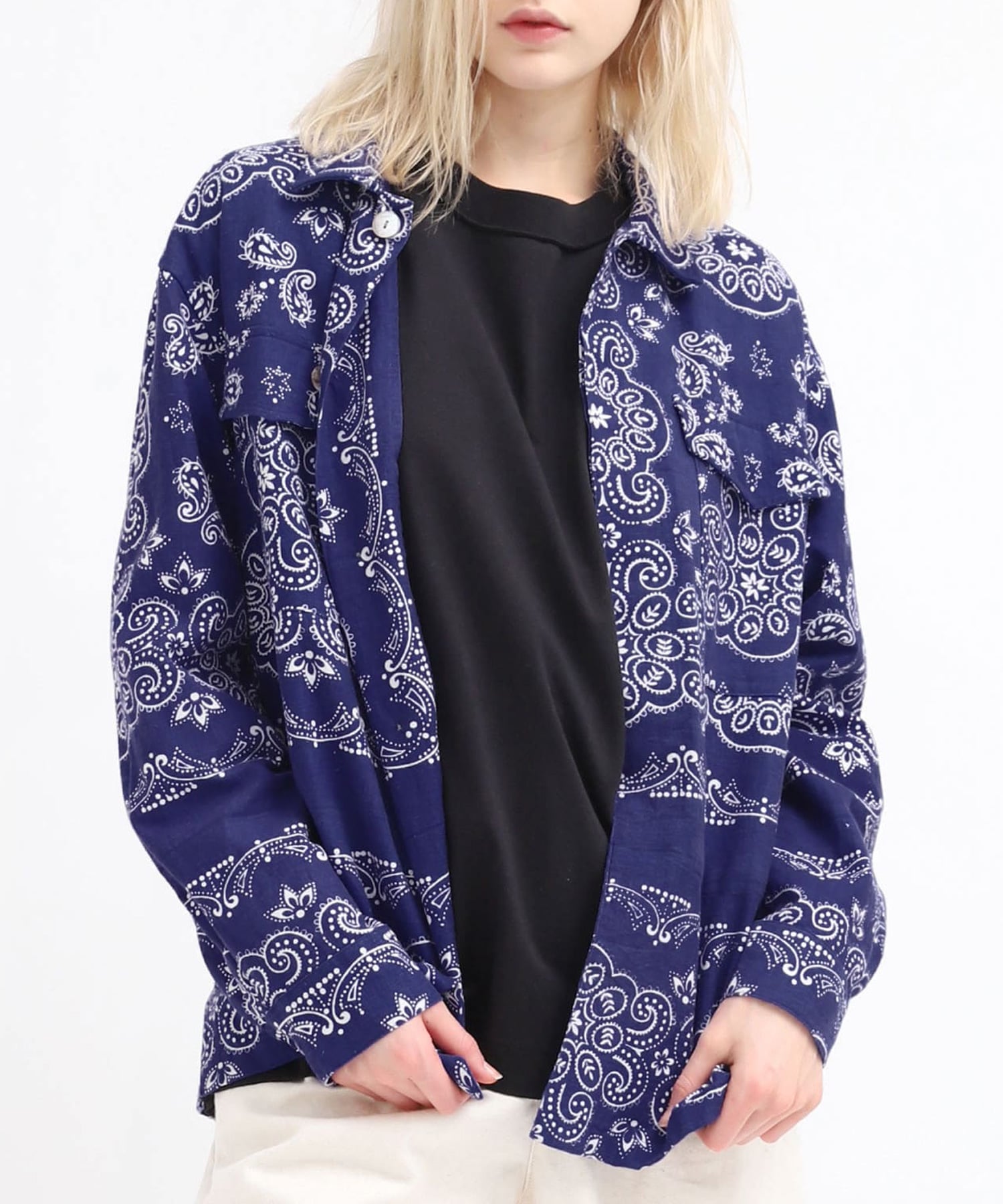 J1932 バンダナALLオーバージャケット