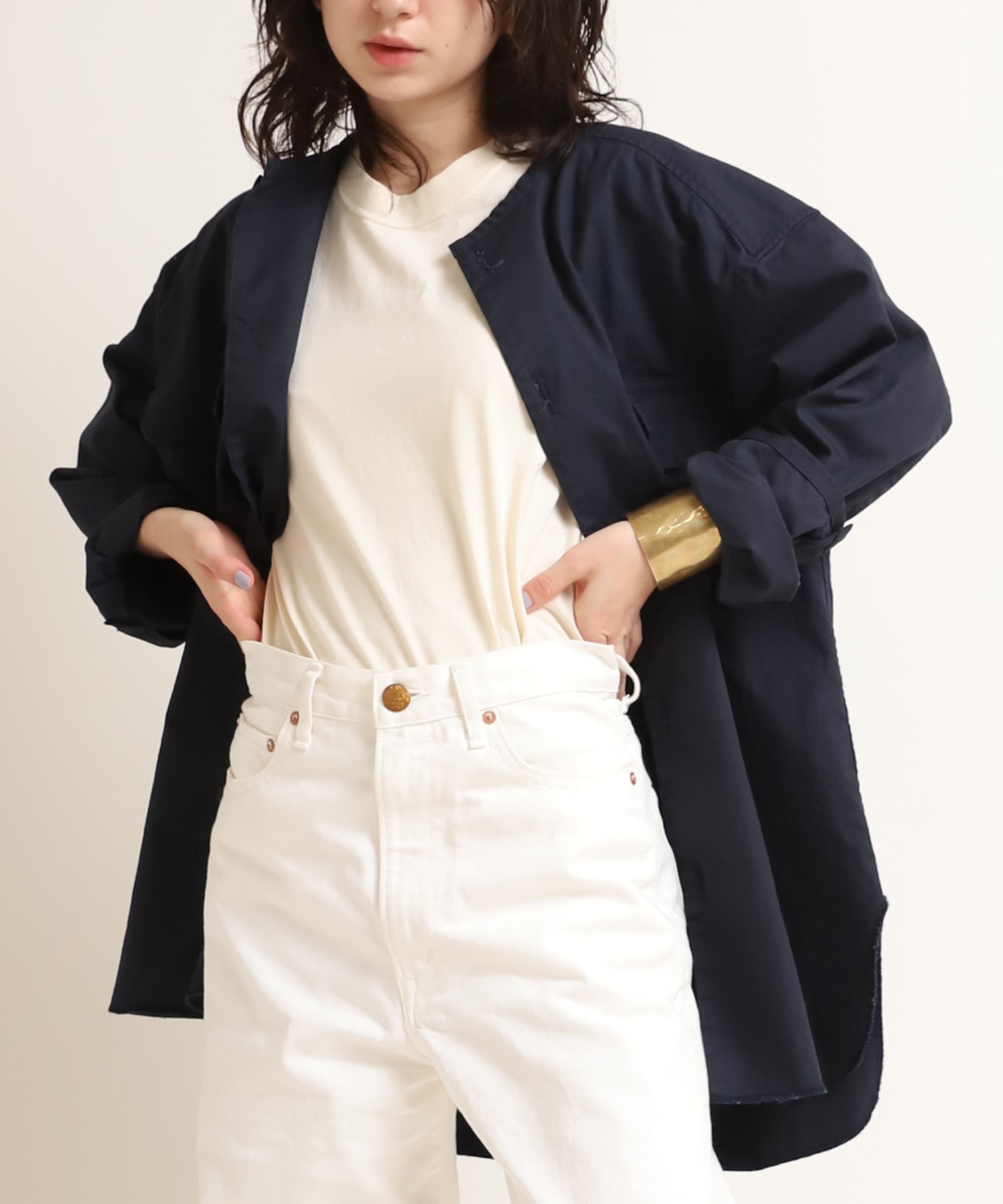 J1968 ミリタリーフィールドシャツジャケット