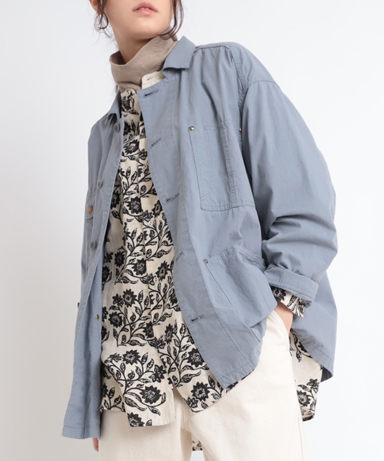 J2009 ライトコットンカバーオール