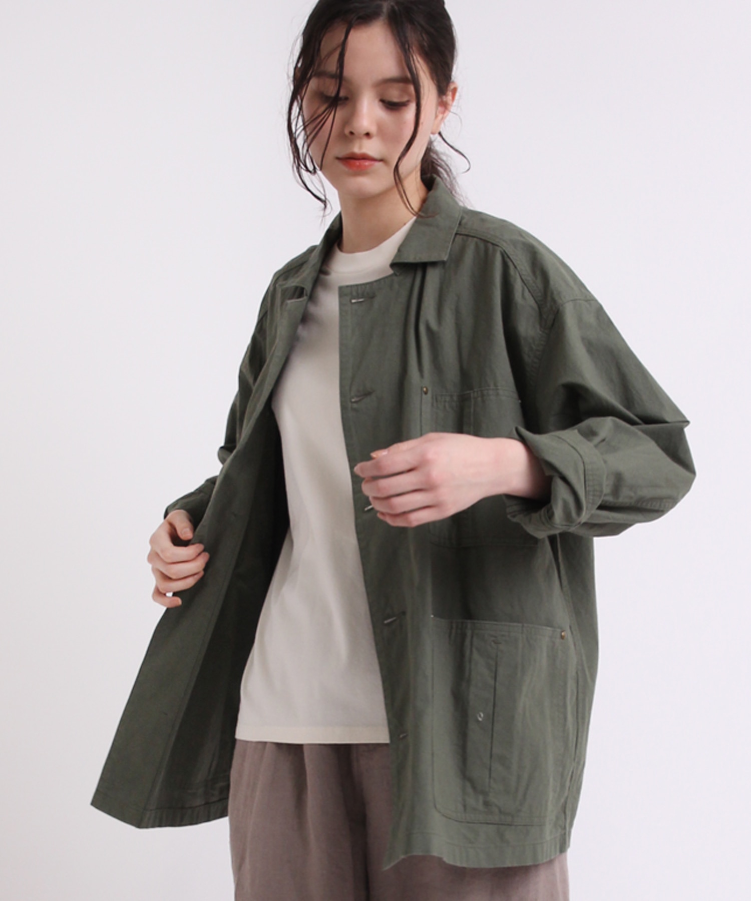 J2009 ライトコットンカバーオール