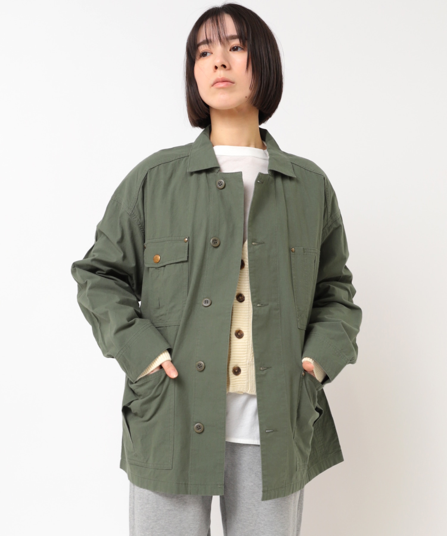 J2009 ライトコットンカバーオール