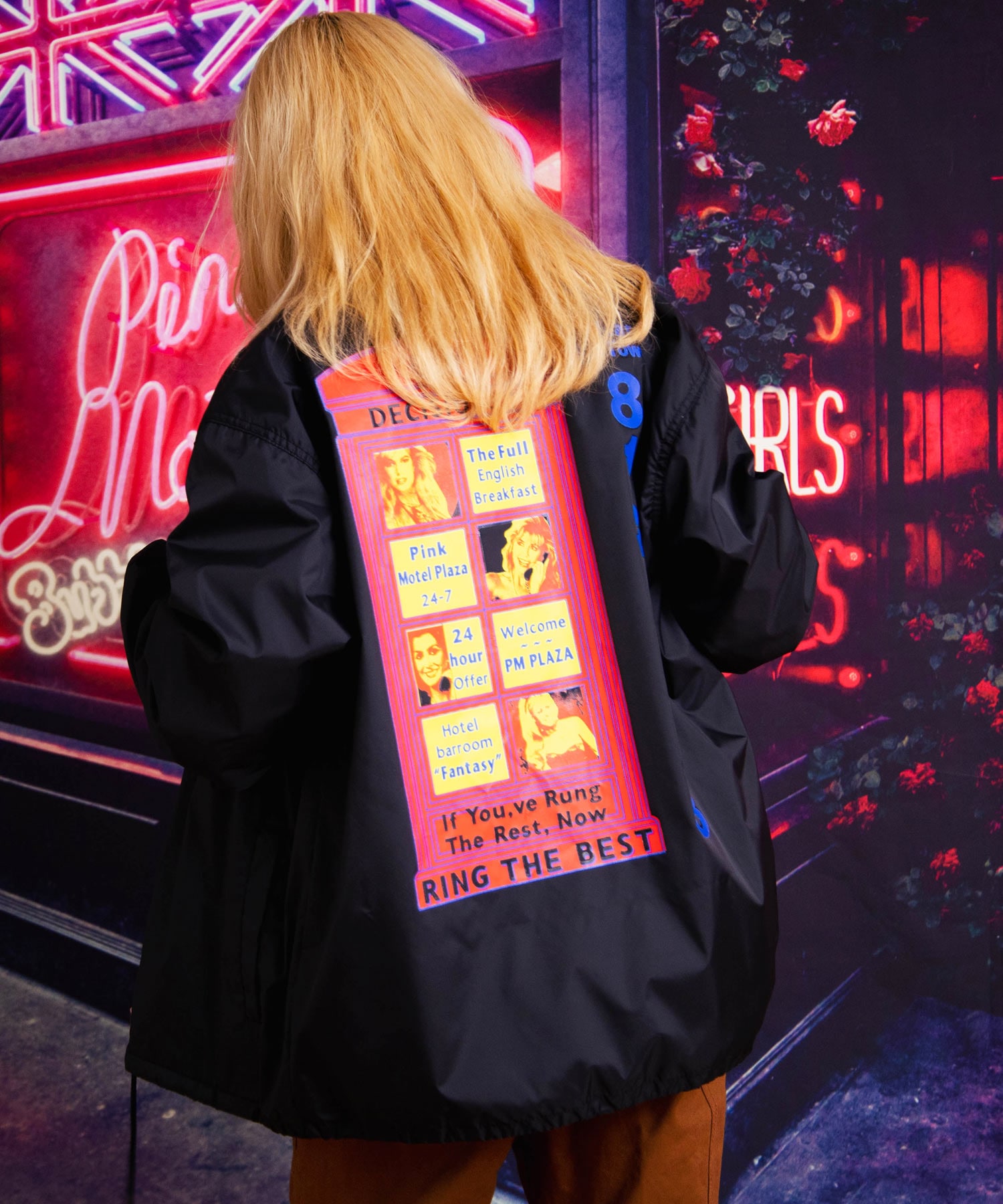 【PINK MOTEL】J2044 PMコーチジャケット