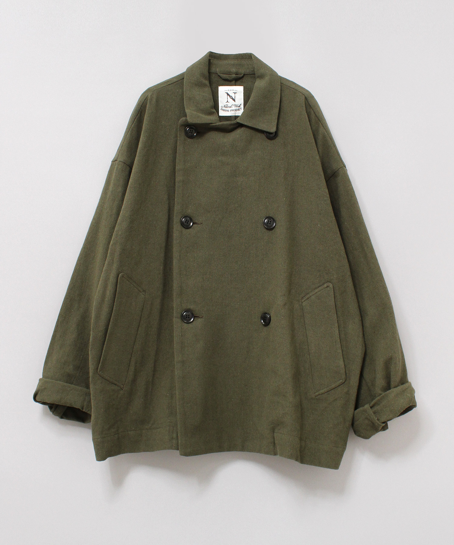 J2054 綿麻ホップサックジャケット