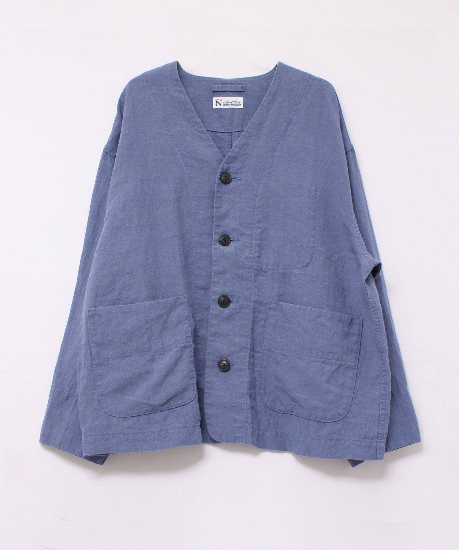 J2056 JAPAN RINENノーカラージャケット