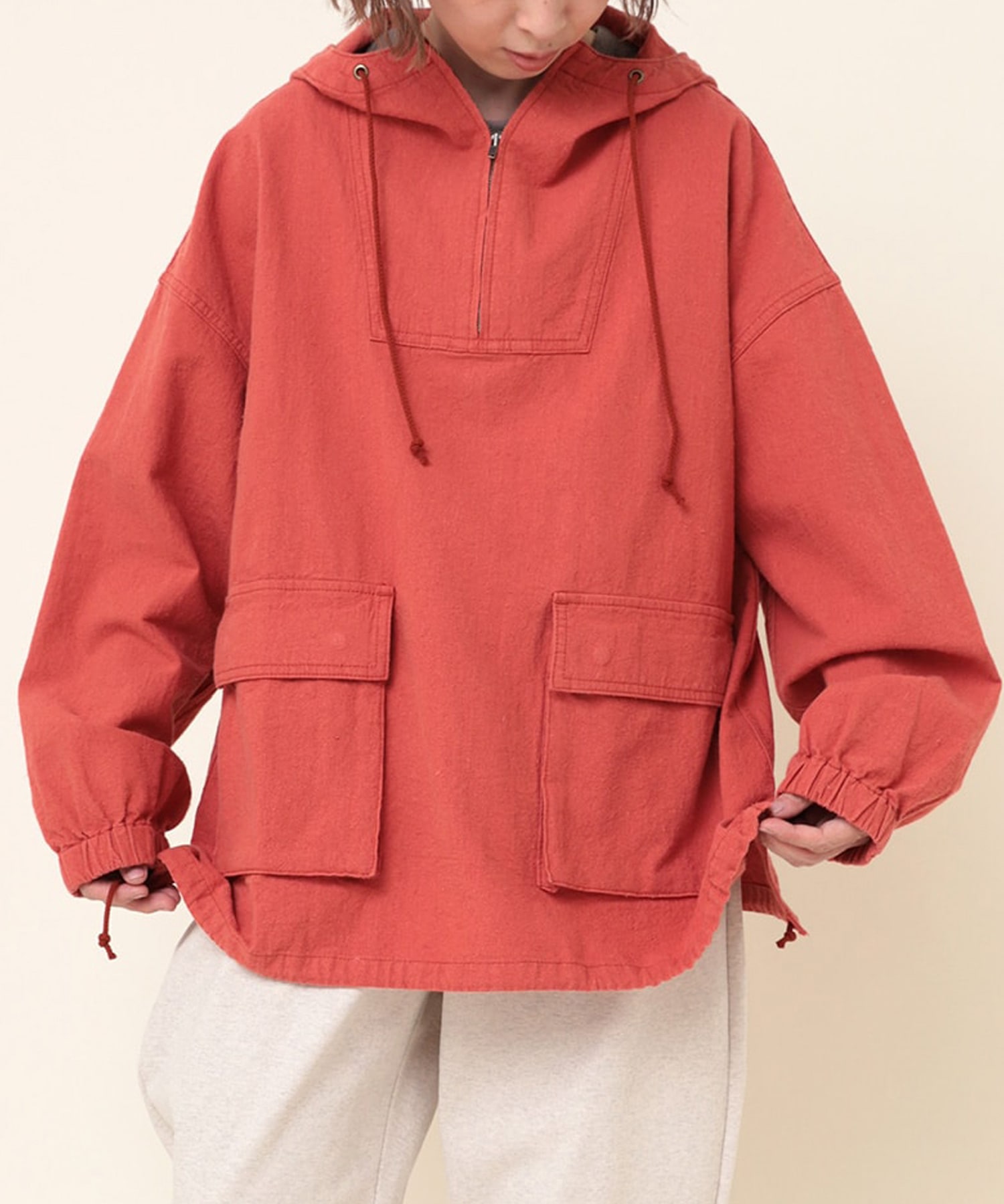 J2065 COTTON LINENアノラック