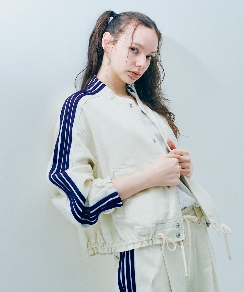 J2129 ウーブントラック ジャケット