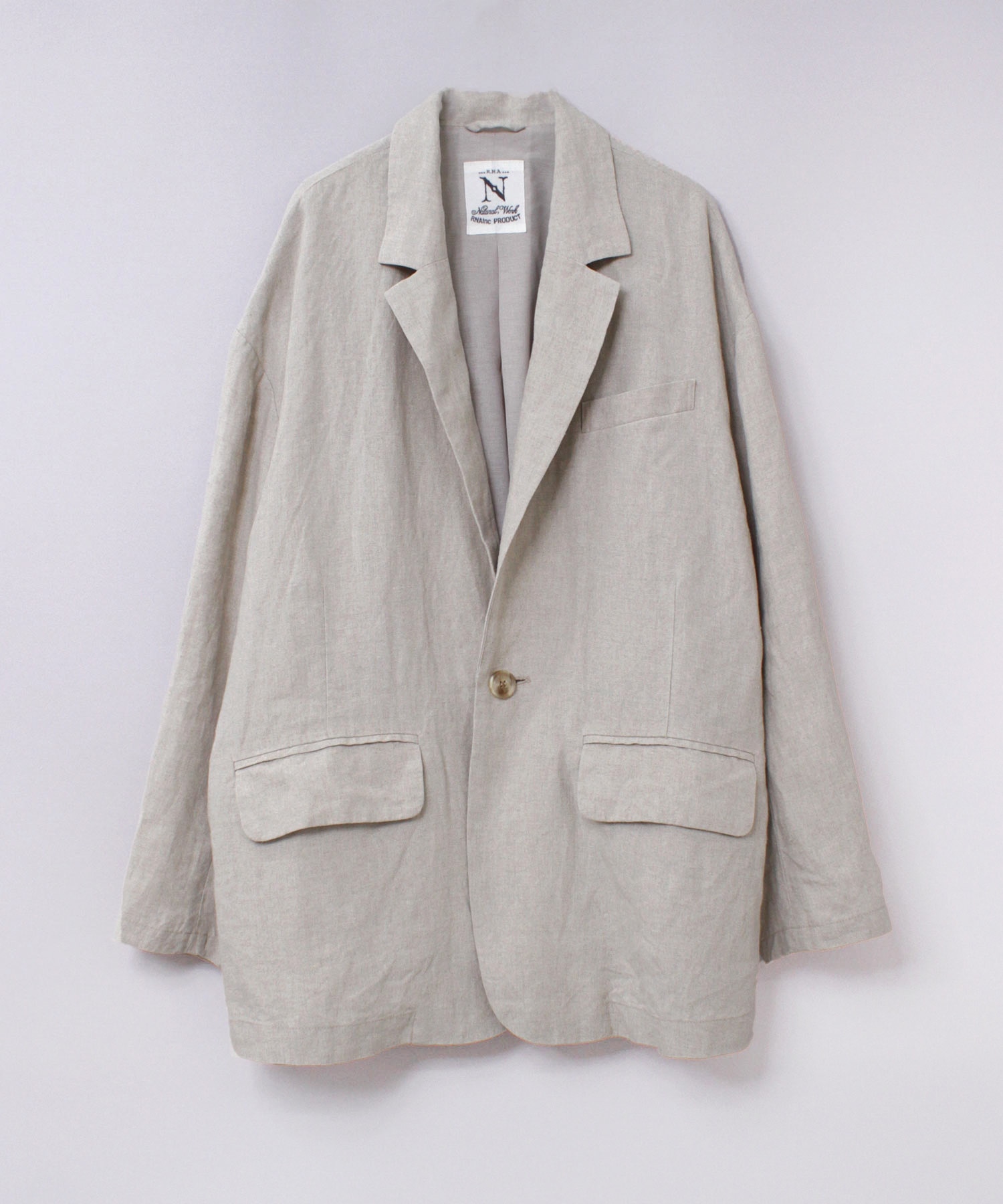 オーマ 【新品】 RNA N ⿻ リネン ワイド ジャケット ゆったり RNA-N】BIG SALE: (並び順：価格(高い順)) - RNA ONLINE STORE