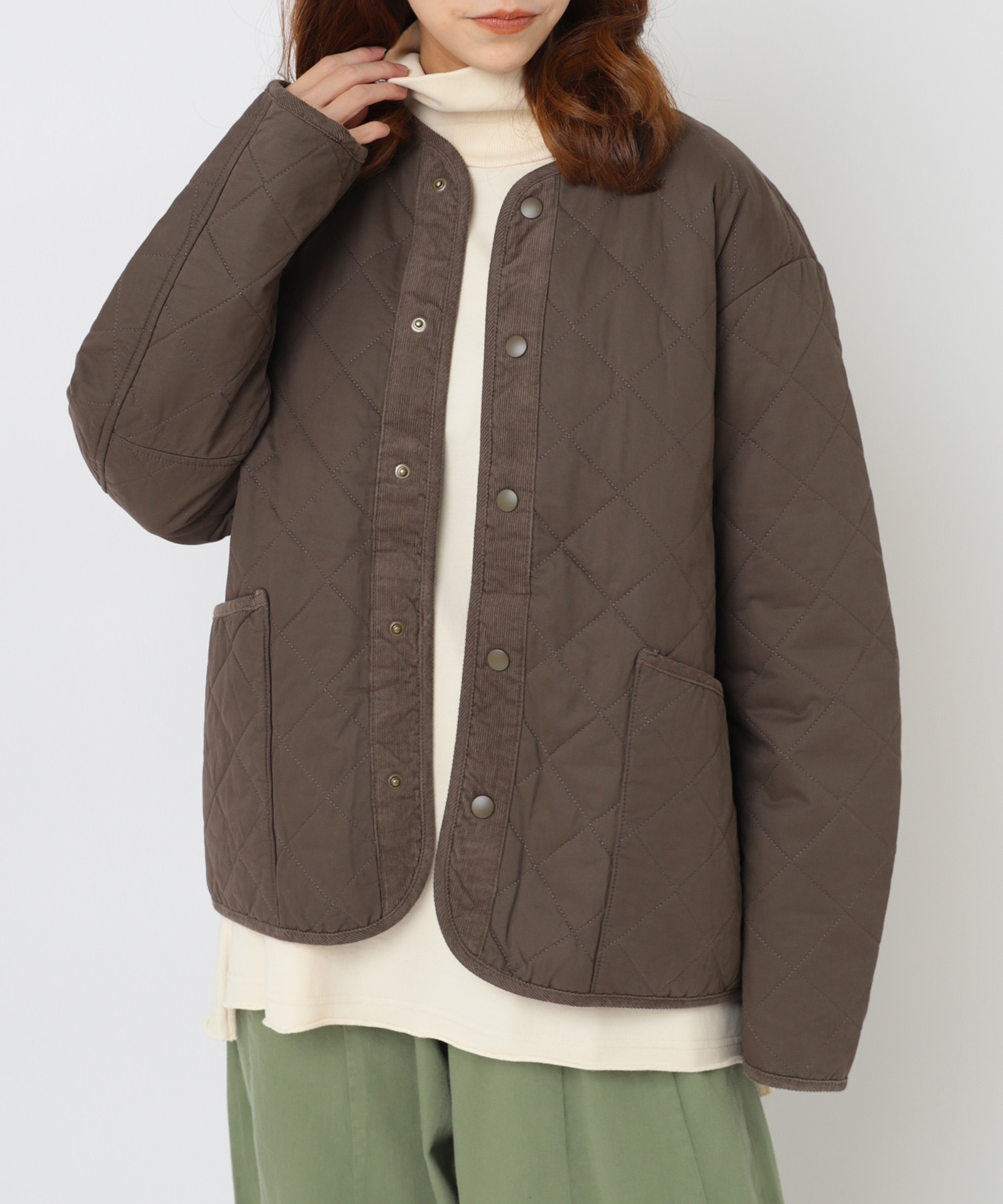 J2150 ウォッシュドキルトジャケット