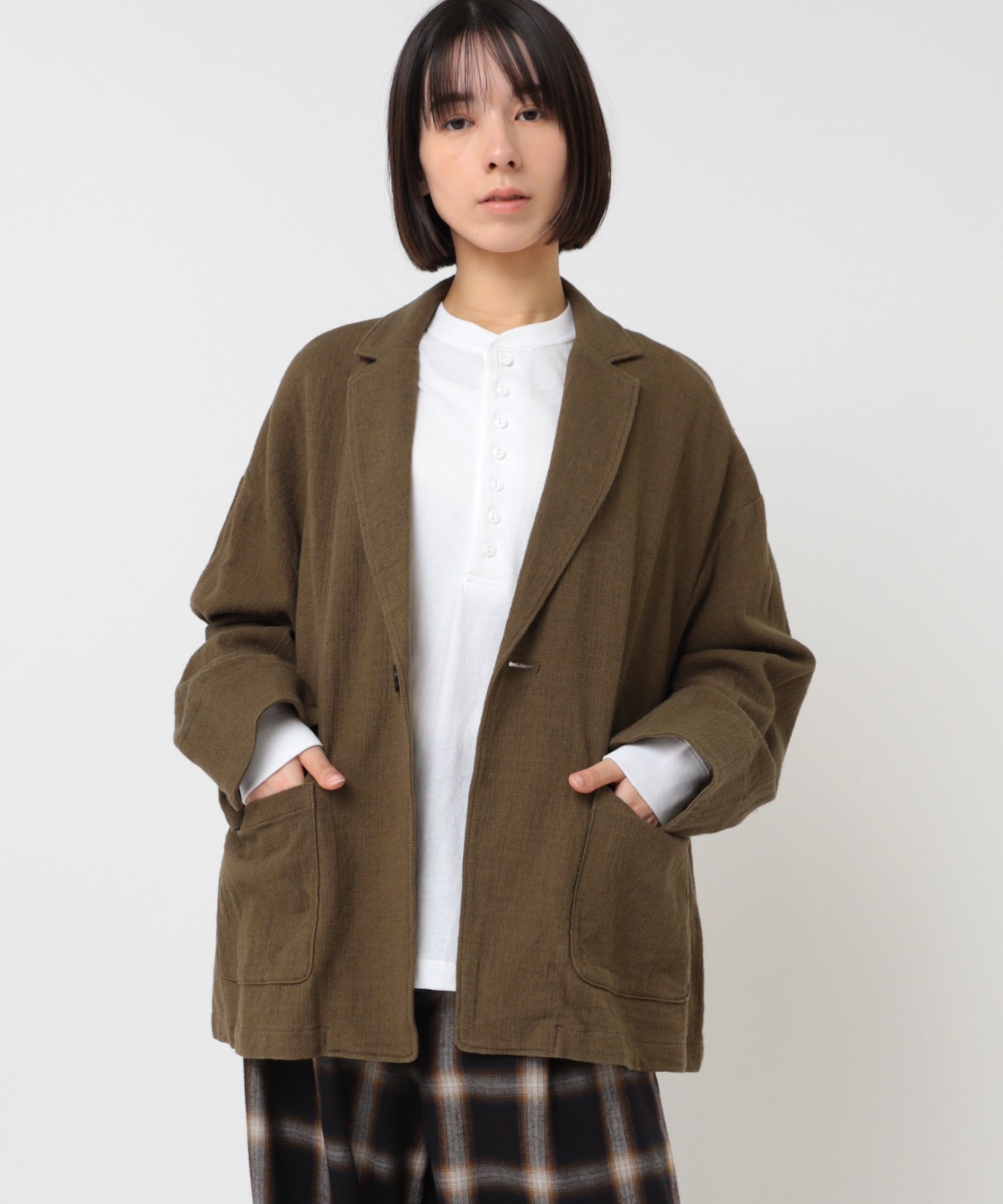 J2151 プリペラルーズテーラードジャケット