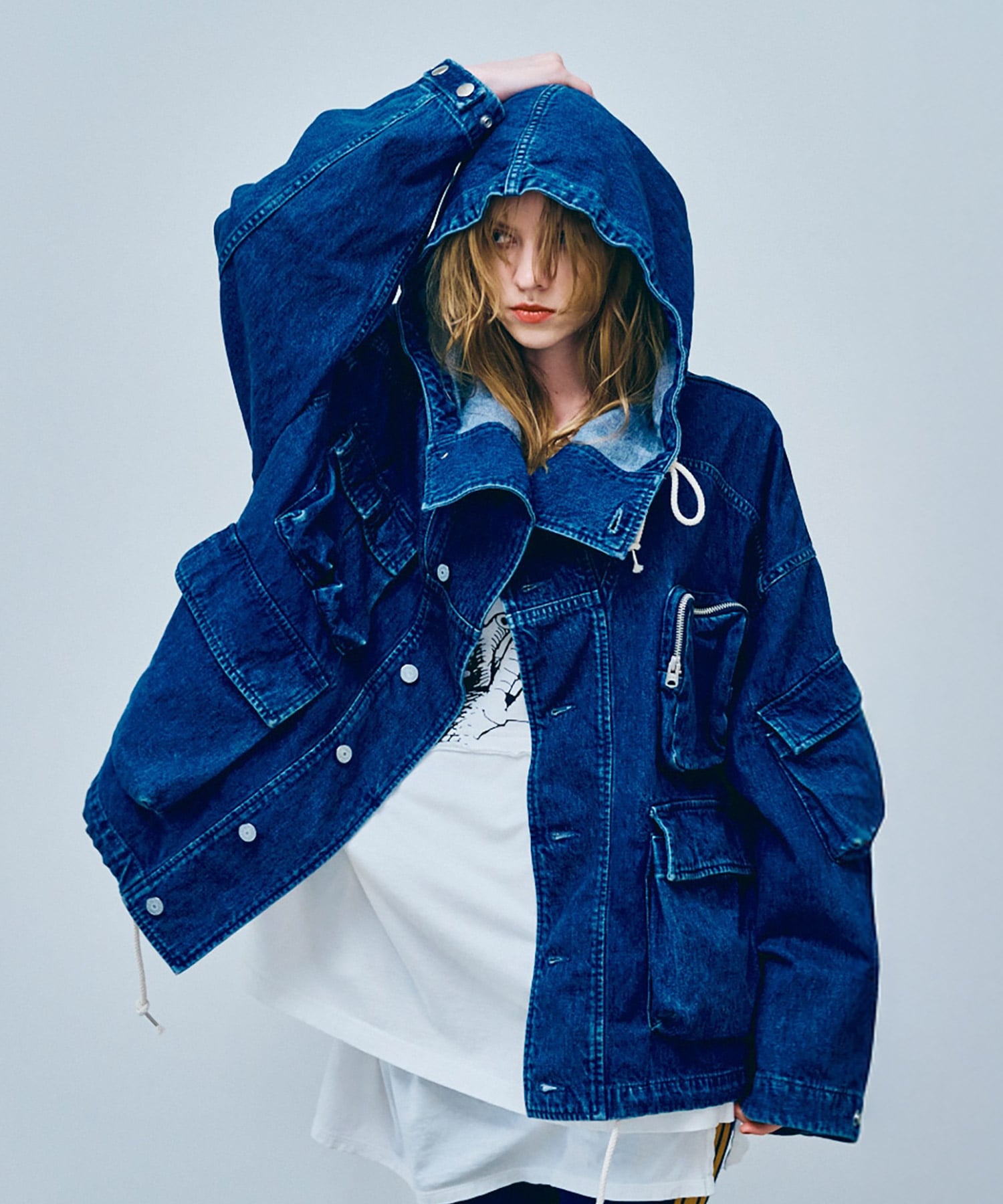 J2152 メニポケフードジャケット