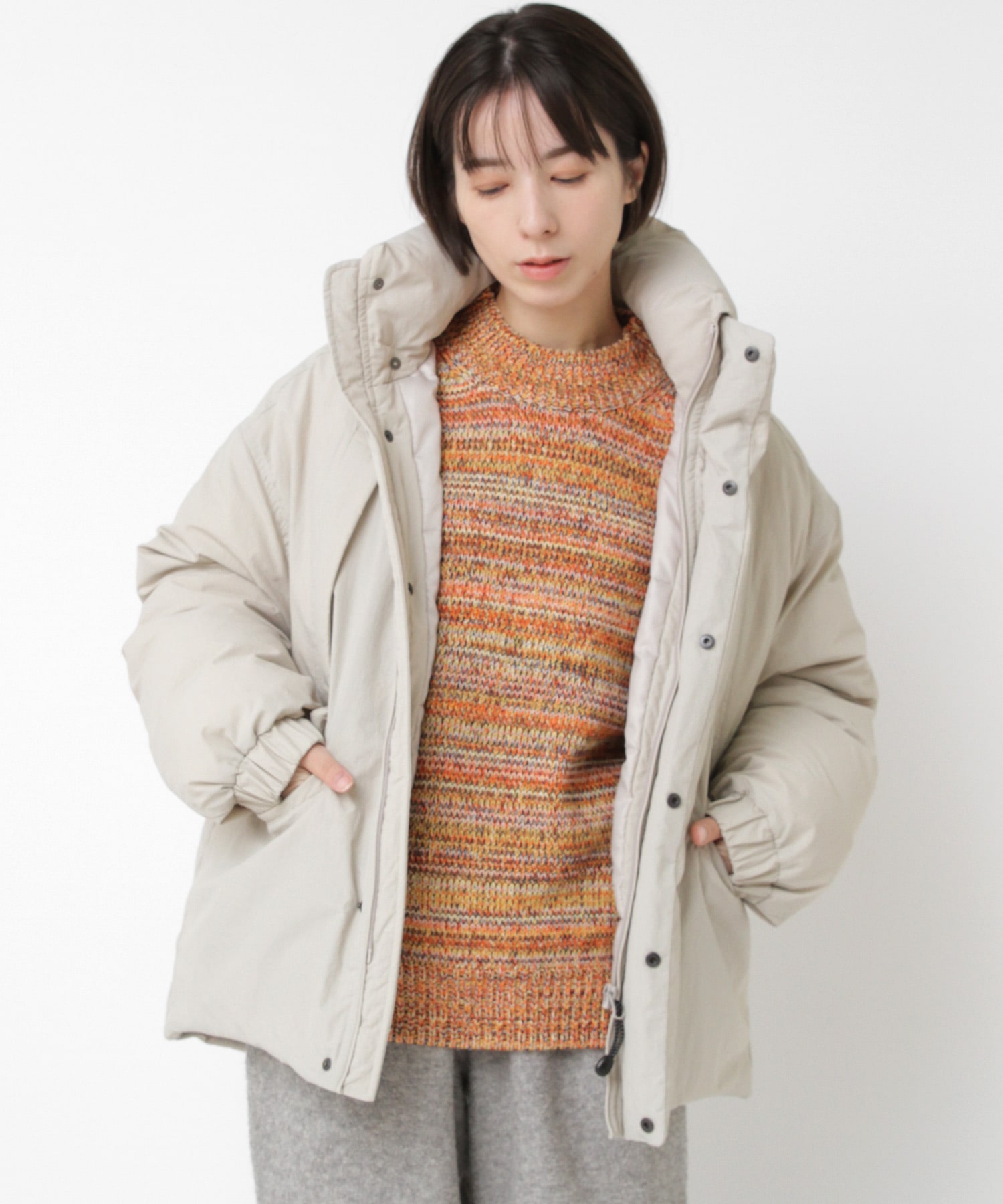 J2161 ミリタリーダウンジャケット