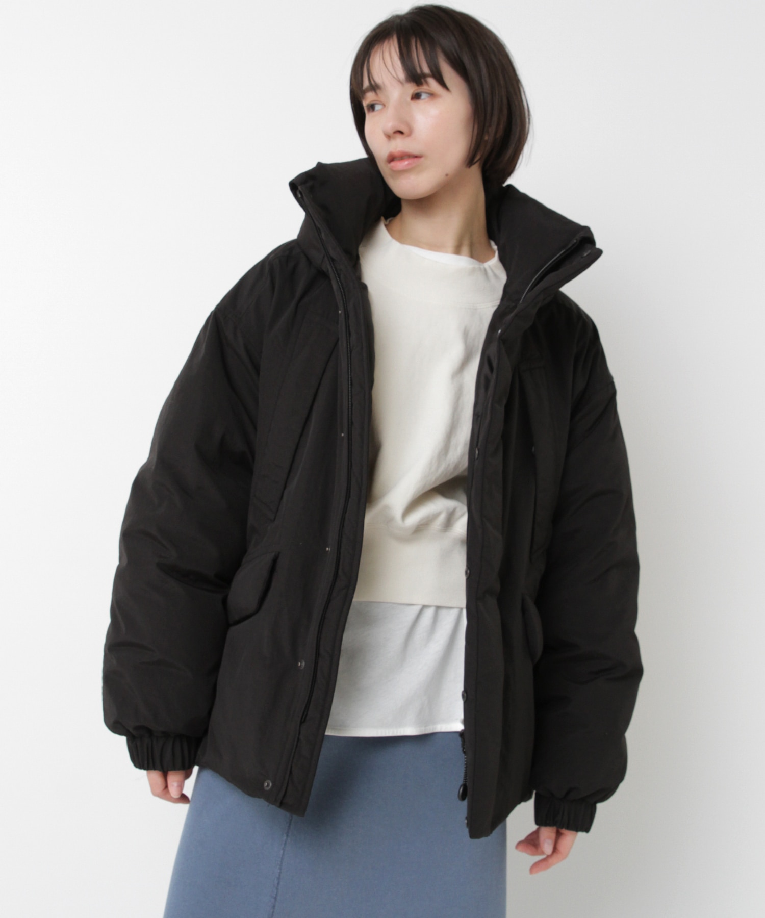 J2161 ミリタリーダウンジャケット