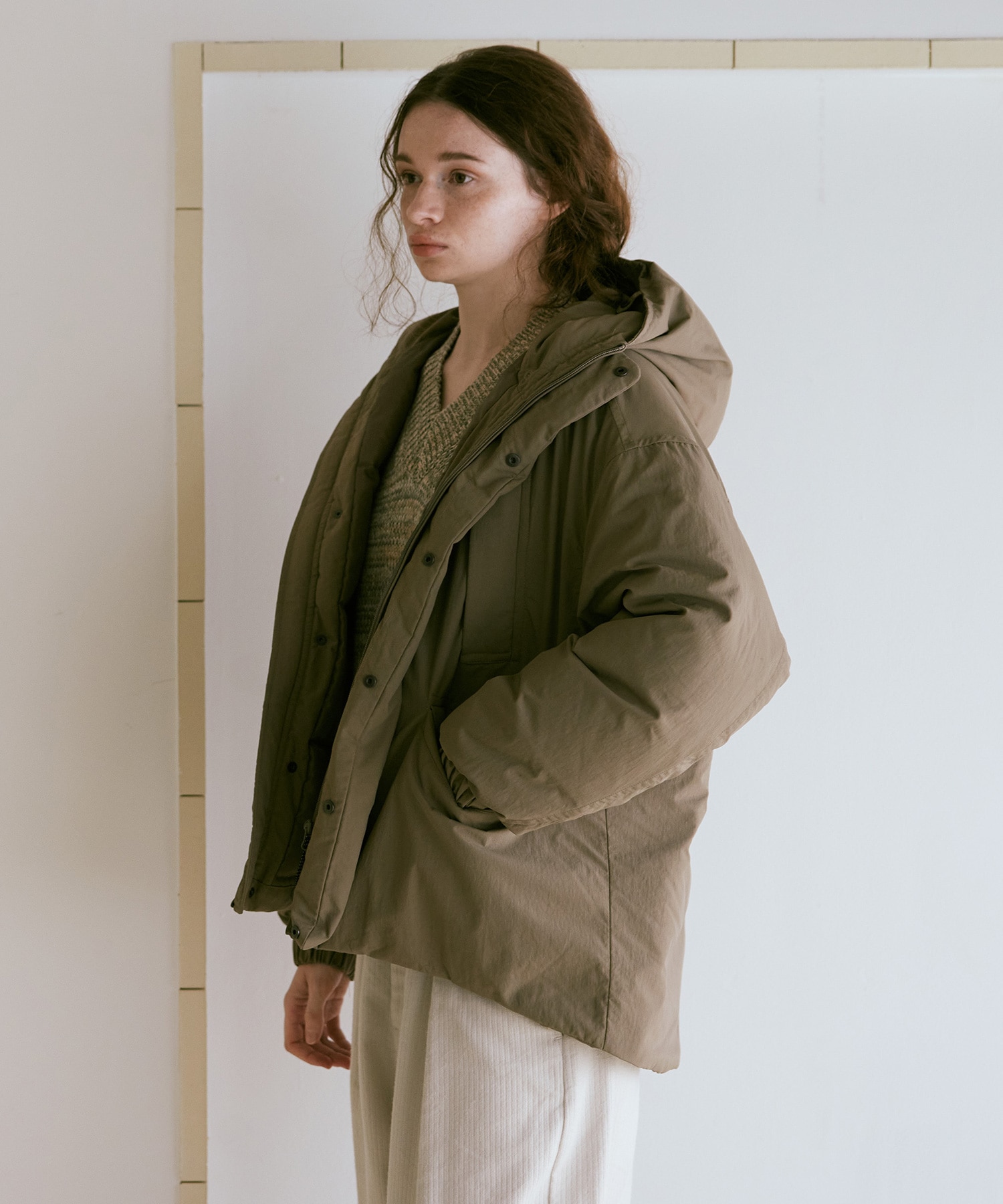 J2161 ミリタリーダウンジャケット