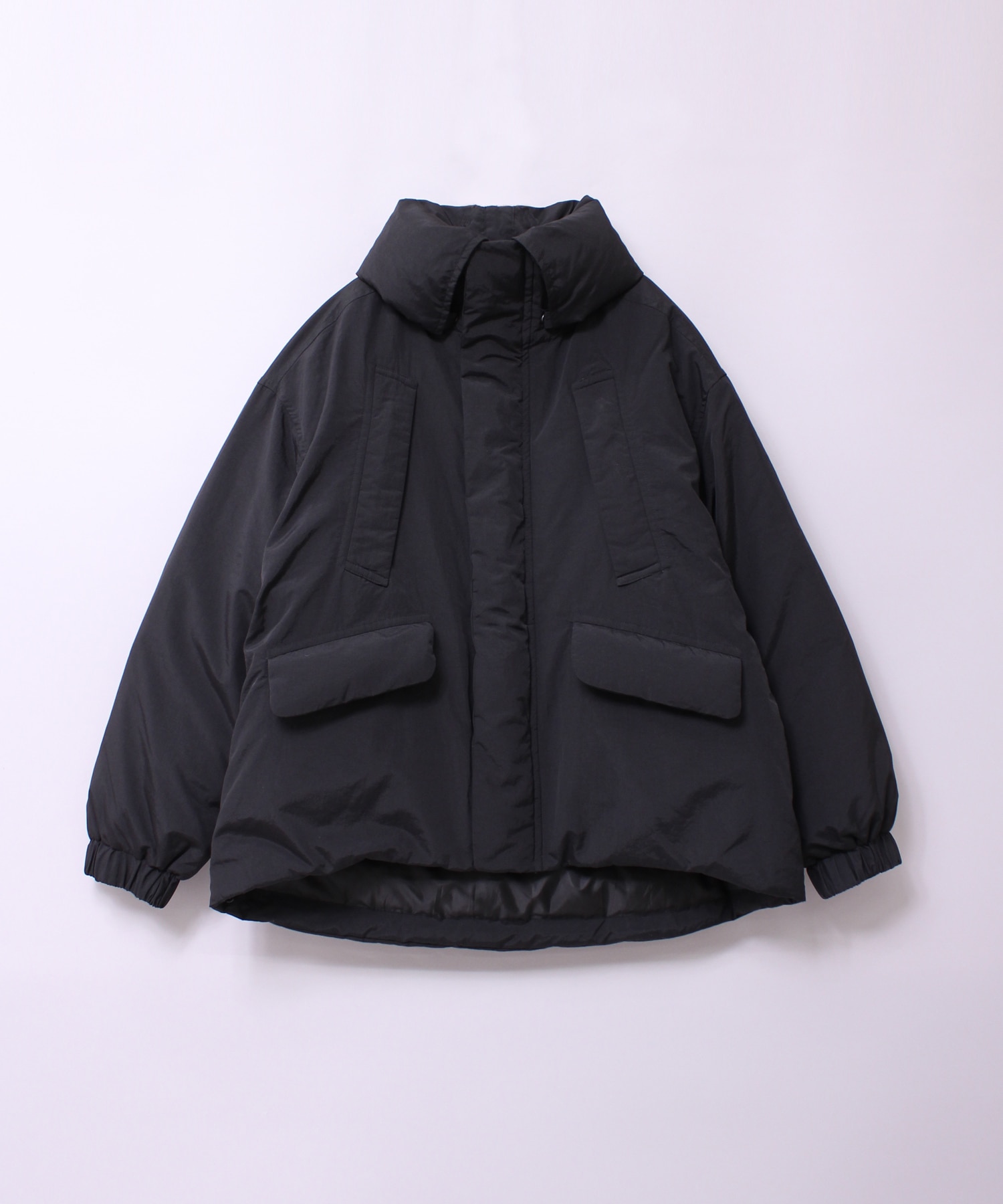 RNAミリタリーアウタータグ付き未使用品 RNA-N ミリタリージャケット モッズコート J2138 ノーカラー