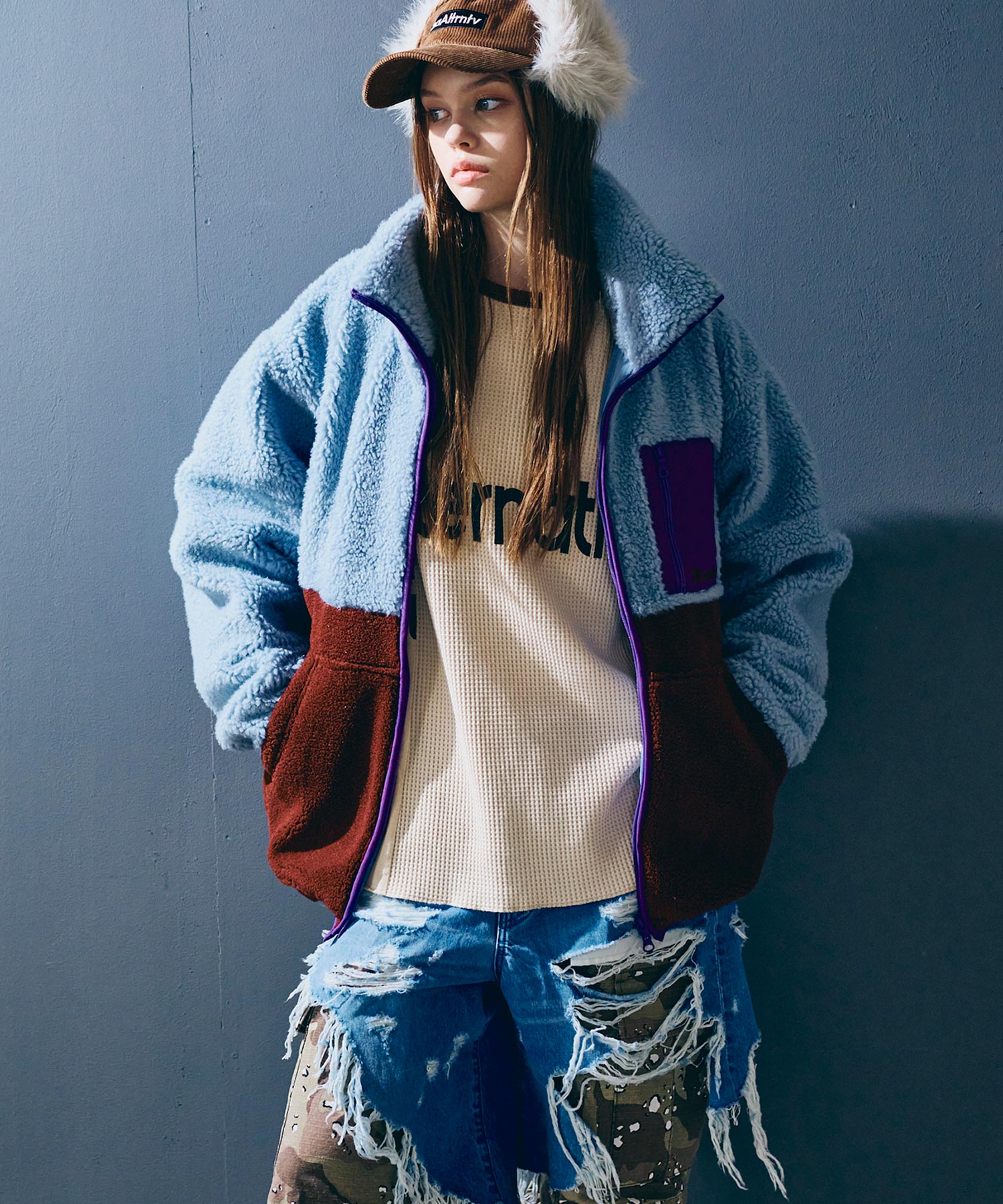 トップス Rina 門りょうちゃん着用sugarオリジナルカラー・XSサイズあり【IRMA