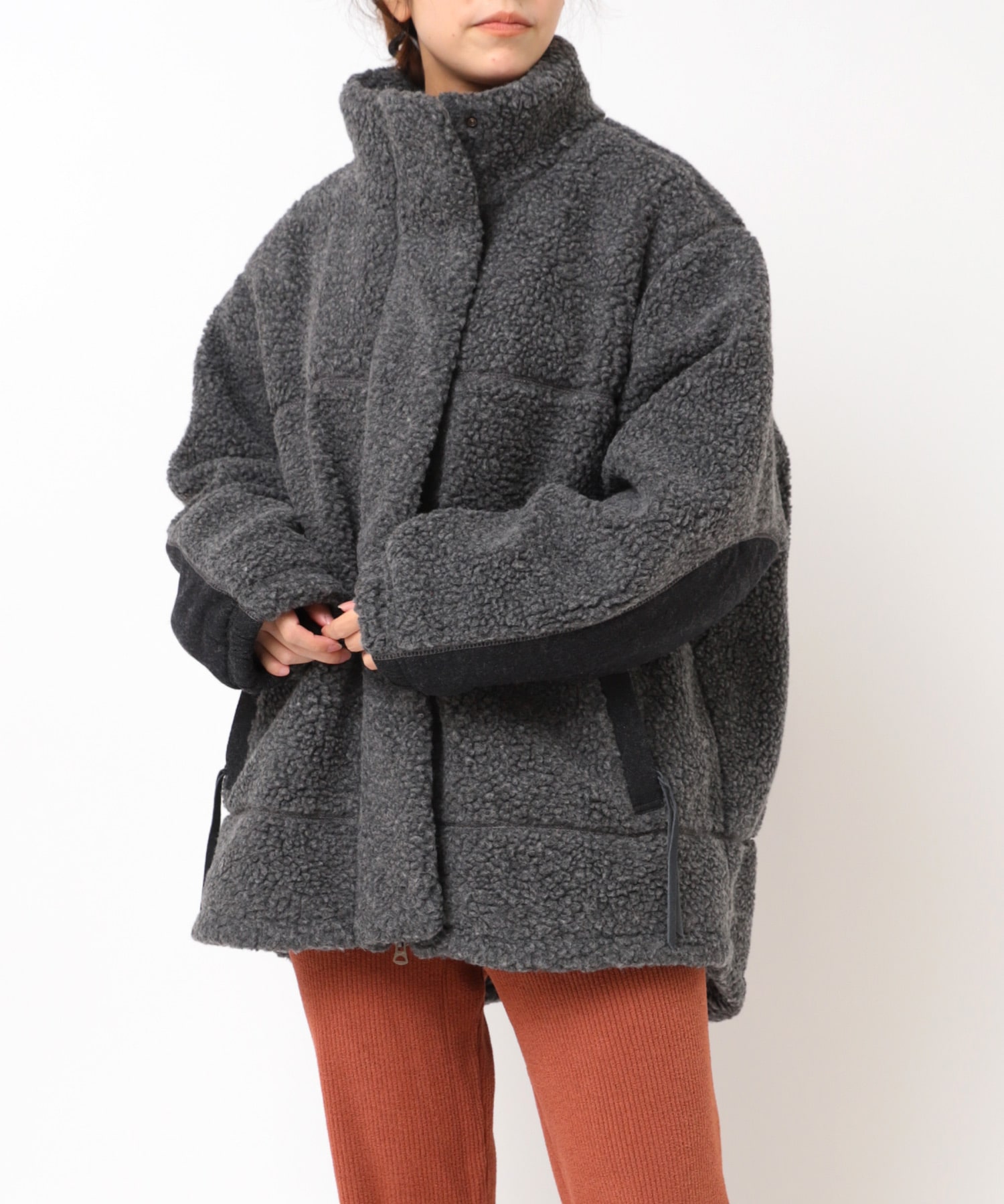 J2169 ウールボアブルゾン