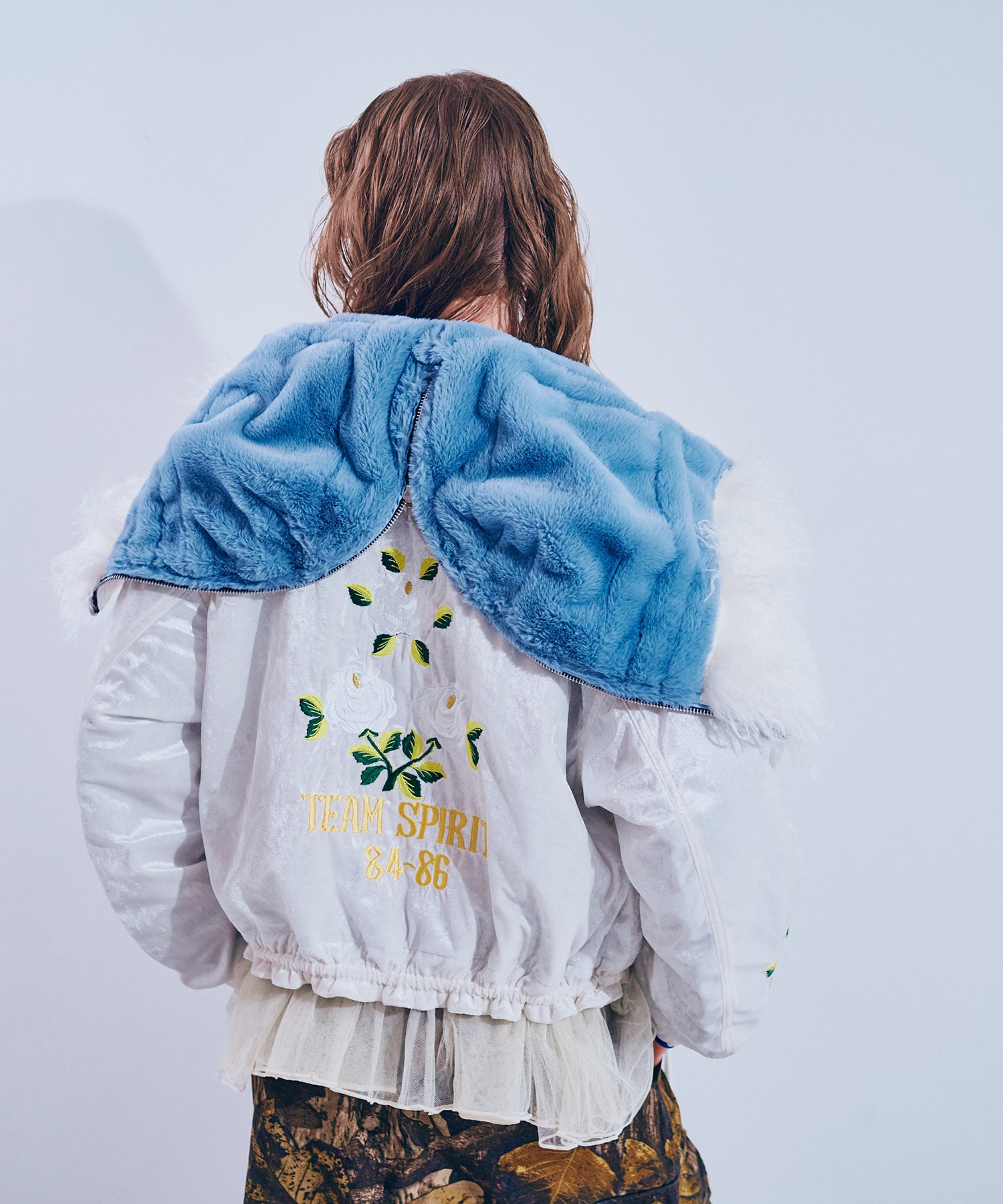 J2170 ベロアフードジャケット