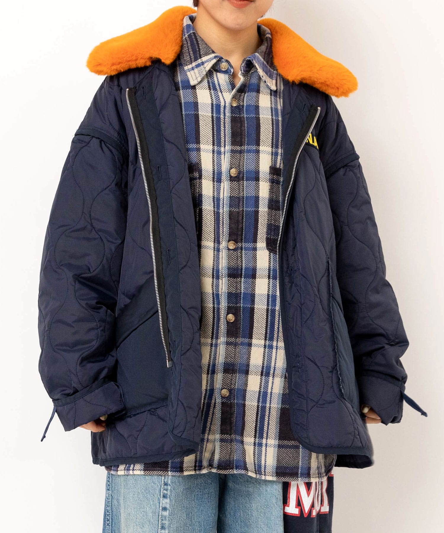 J2173 リメイクキルティングジャケット